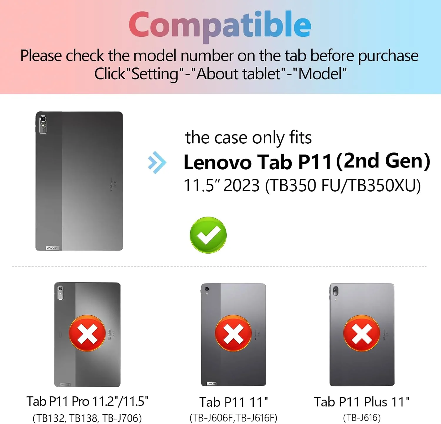 کاور محافظ LISEVO مناسب برای تبلت لنوو P11 Gen 2، کاور فانتزی و زیبا برای تبلت لنوو تب P11 نسل 2 با سایز 11.5 اینچ مدل 2023، طراحی خواب/بیدار خودکار، طرح گلدار