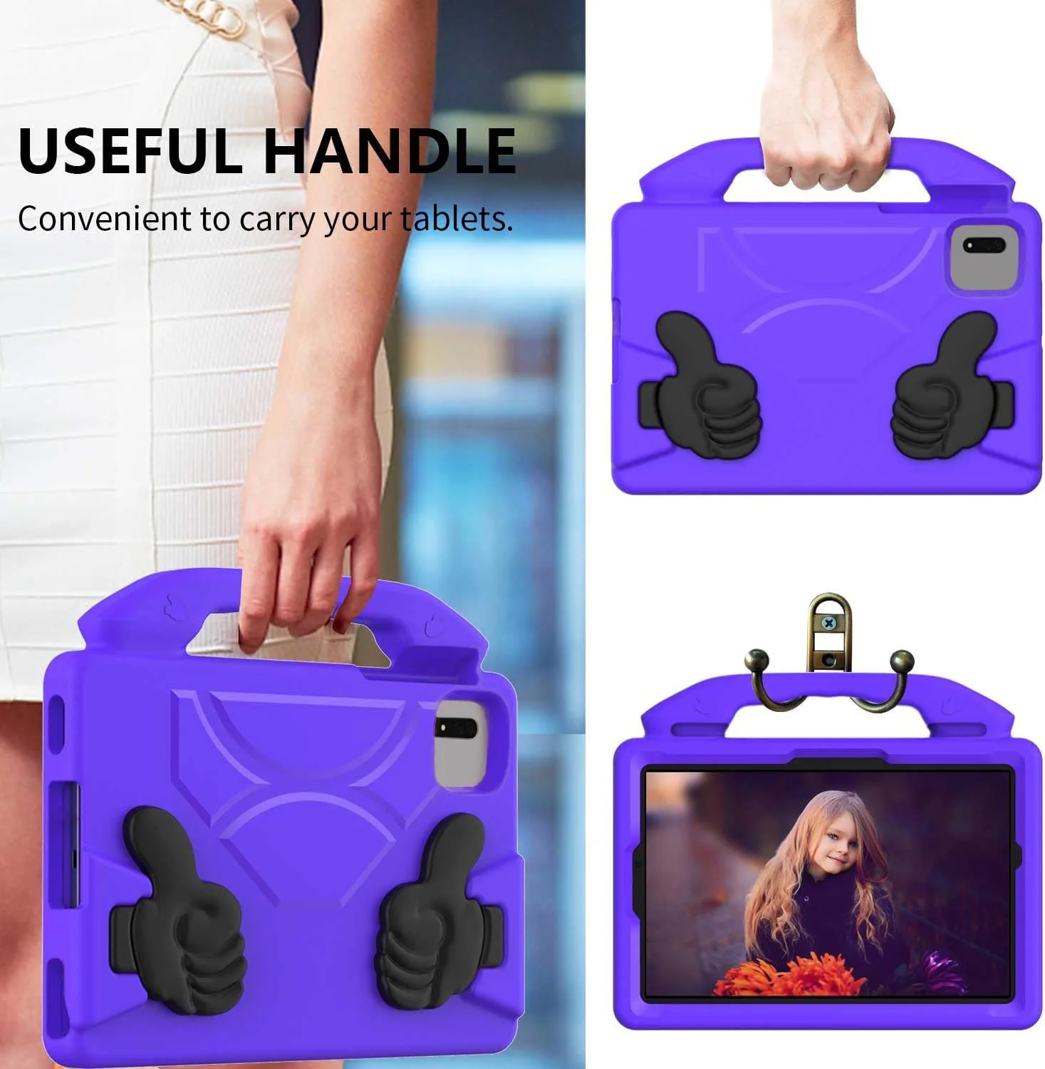 کیف تبلت مسافرتی مناسب برای تبلت لنوو تب M11 TB-330FU / لنوو Xiaoxin Pad 2024 TB-331FC برای کودکان، سبک وزن، ضد ضربه، محافظ، با پایه و دسته، مناسب برای کودکان کیف تبلت مسافرتی مناسب برای تبلت لنوو تب M11 TB-330FU / لنوو Xiaoxin Pad 2024 TB-331FC برای کودکان، سبک وزن، ضد ضربه، محافظ، با پایه و دسته، مناسب برای کودکان