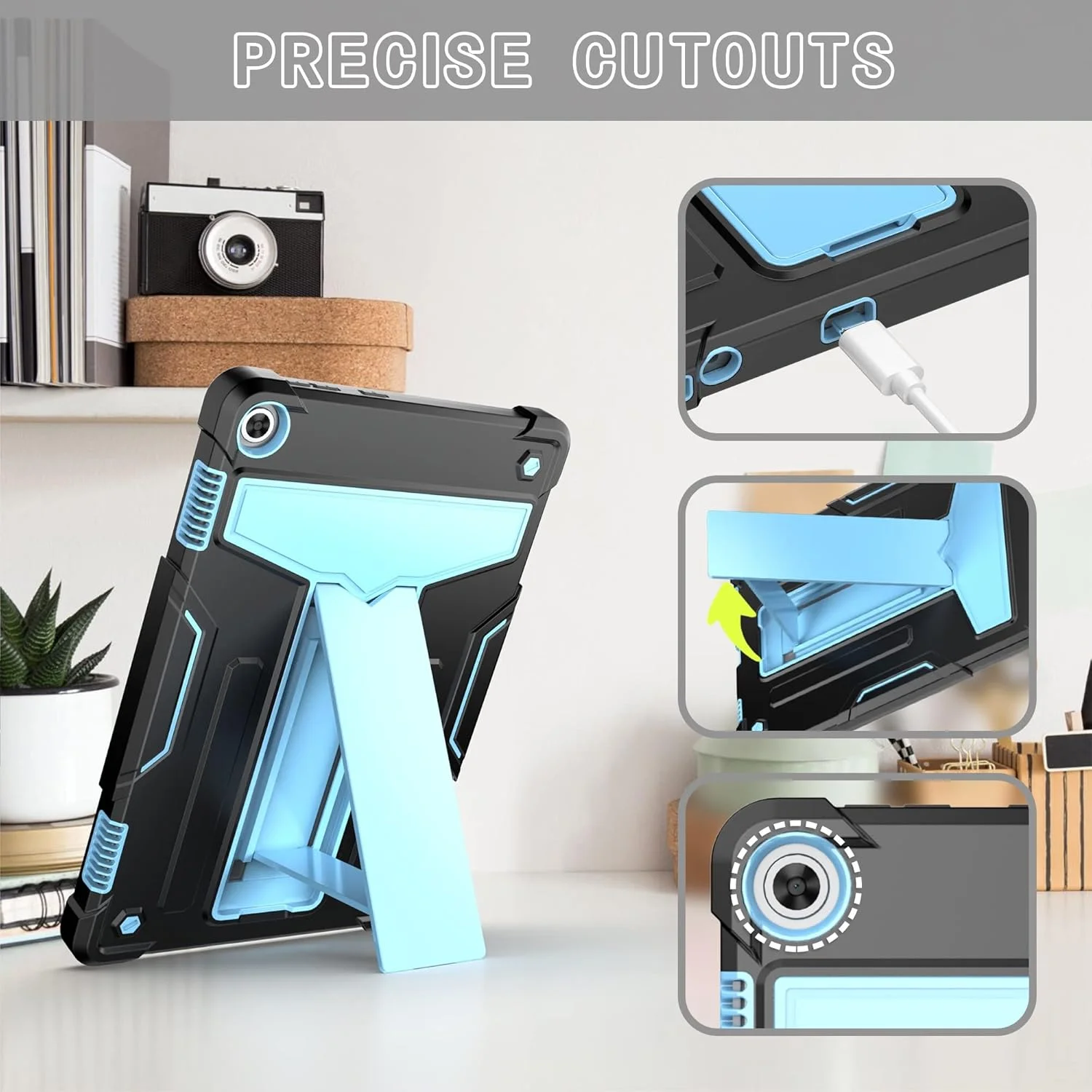 کیف مسافرتی تبلت سازگار با تبلت Lenovo Tab M10 نسل 3 مدل 10.1 اینچی TB328FU/TB328XU (2022)، با پایه سه لایه هیبریدی تمام بدنه، قاب محافظ مقاوم در برابر سقوط و یک کیف مسافرتی تبلت سازگار با تبلت Lenovo Tab M10 نسل 3 مدل 10.1 اینچی TB328FU/TB328XU (2022)، با پایه سه لایه هیبریدی تمام بدنه، قاب محافظ مقاوم در برابر سقوط و یک