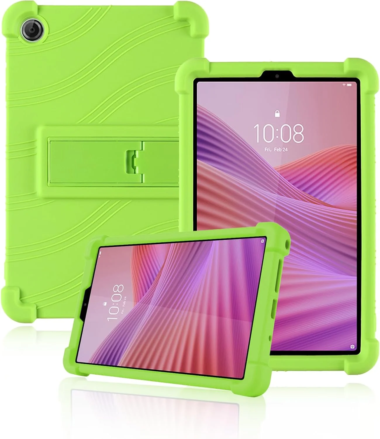 کاور تبلت لنوو تب وان 8.7 اینچ 2025 جدیدترین مدل، کاور سیلیکونی نرم بچه گانه yystao سازگار با لنوو تب K9، دارای پایه قابل تنظیم (سبز) کاور تبلت لنوو تب وان 8.7 اینچ 2025 جدیدترین مدل، کاور سیلیکونی نرم بچه گانه yystao سازگار با لنوو تب K9، دارای پایه قابل تنظیم (سبز)