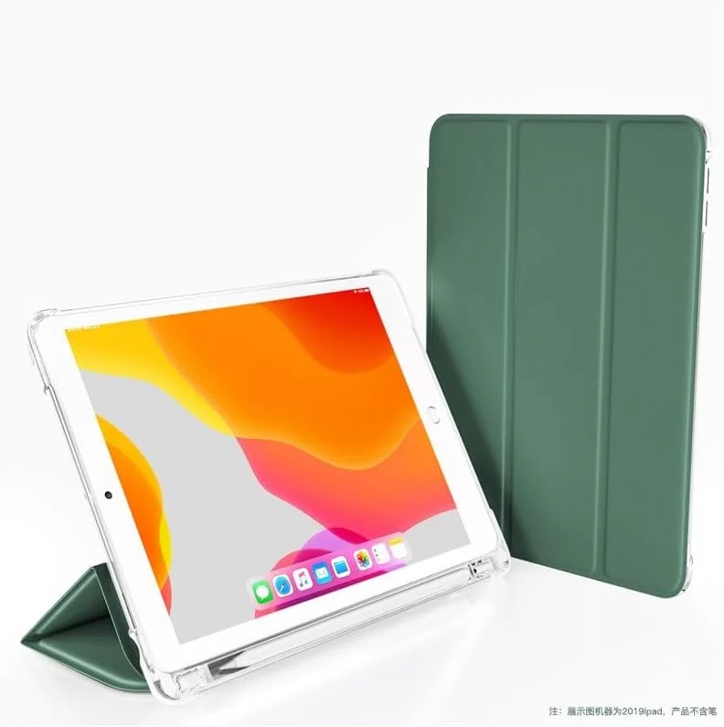 کیف تبلت مسافرتی سازگار با قاب لنوو پد 11.0 اینچ با نگهدارنده مداد، کاور هوشمند، کاور محافظ ضد ضربه با کاور پشتی TPU شفاف، محافظ تبلت (سبز تیره) کیف تبلت مسافرتی سازگار با قاب لنوو پد 11.0 اینچ با نگهدارنده مداد، کاور هوشمند، کاور محافظ ضد ضربه با کاور پشتی TPU شفاف، محافظ تبلت (سبز تیره)