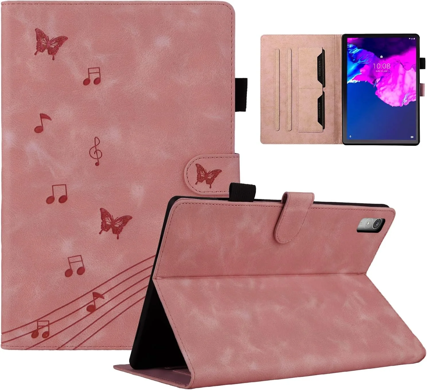 LSPCASA Lenovo Tab P11 2nd Gen Case with Butterfly Pattern Tablet Case Cover for Lenovo P11 Gen 2 with Stand Function Case Compatible with Lenovo Tab P11 Gen 2 Pink LSPCASA Lenovo Tab P11 2nd Gen Case with Butterfly Pattern Tablet Case Cover for Lenovo P11 Gen 2 with Stand Function Case Compatible with Lenovo Tab P11 Gen 2 Pink
