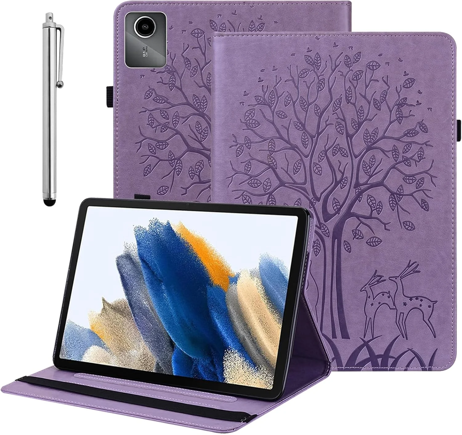 کیف محافظ تبلت لنوو تب M11 (TB330FU/TB330XU) سایز 11 اینچ مدل 2024 به همراه قلم و جای قلم، دارای جای کارت و قابلیت استند، کیف محافظ شیک و تاشو برای تبلت لنوو تب M11، رنگ بنفش کیف محافظ تبلت لنوو تب M11 (TB330FU/TB330XU) سایز 11 اینچ مدل 2024 به همراه قلم و جای قلم، دارای جای کارت و قابلیت استند، کیف محافظ شیک و تاشو برای تبلت لنوو تب M11، رنگ بنفش