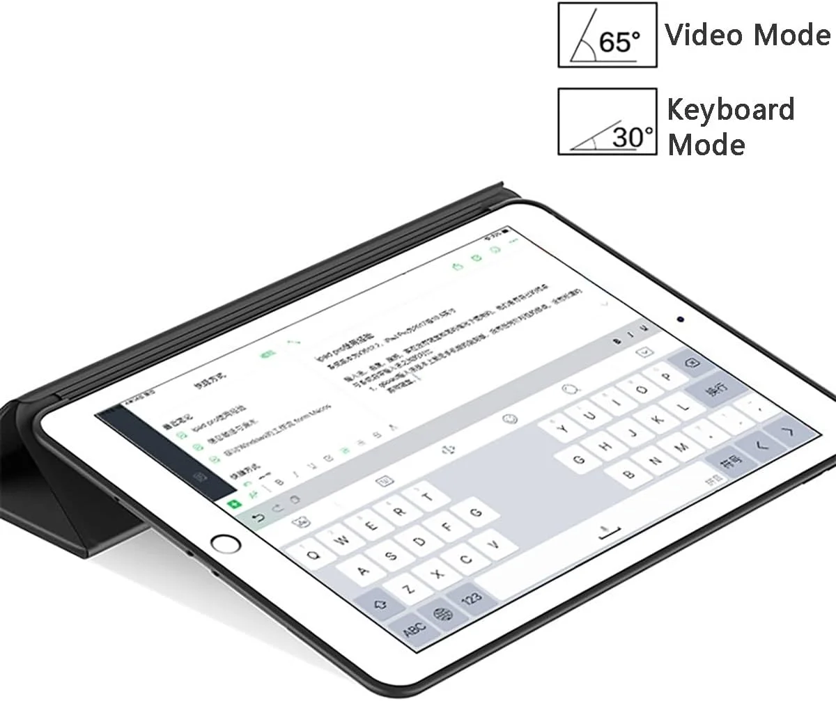 کیف محافظ تبلت هوشمند مسافرتی سازگار با Lenovo M10 FHD X605/X505، کیف تبلت باریک سه تایی، ضد ضربه با روکش TPU لانه زنبوری با پایه محکم و محافظت از حالت خواب/بیدار شدن خودکار
