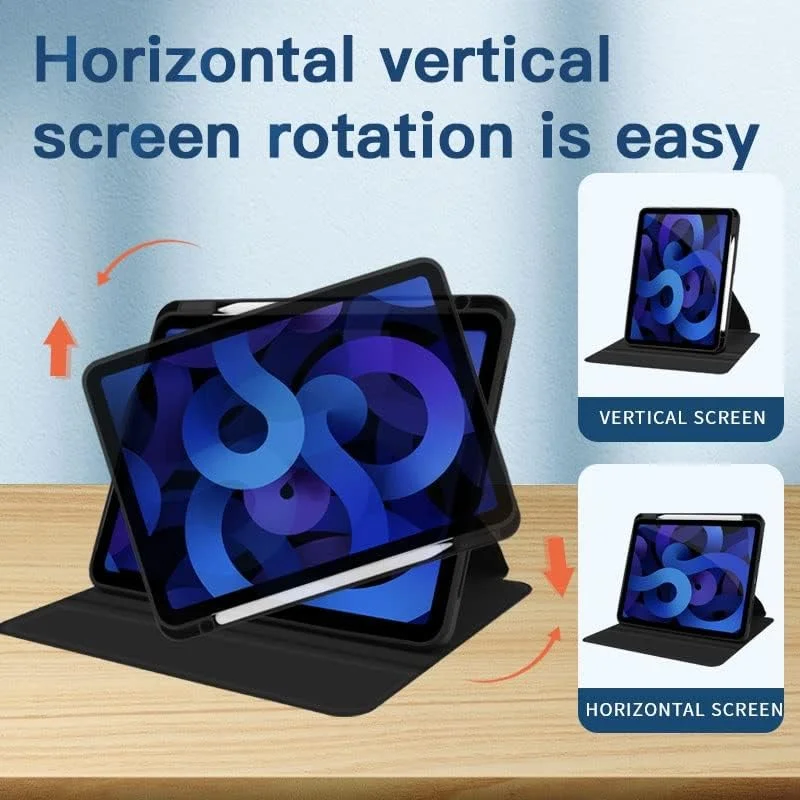 کیف تبلت مسافرتی سازگار با Lenovo Legion Y700 8.8 اینچی، کاور هوشمند تبلت با پایه چرخان 360 درجه، قاب پشتی سخت سازگار با PC Slim Case Fo