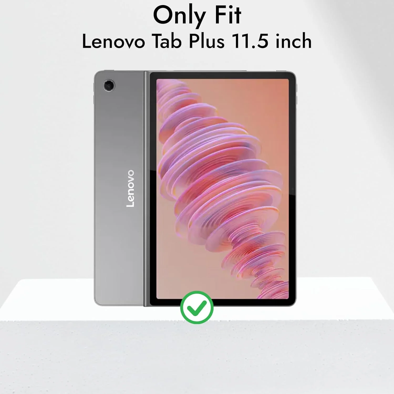 کاور محافظ روبوستریون برای تبلت لنوو تب پلاس 11.5 اینچ، کاور تاشو برای لنوو تب پلاس 11.5 اینچ - طرح سنگ مرمر یاسی