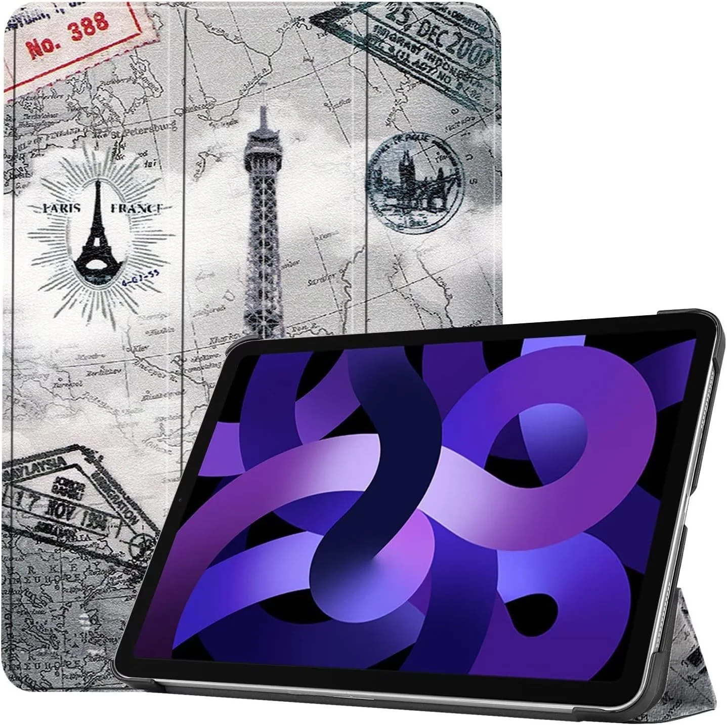 کیف تبلت RanTuo برای لنوو پد پلاس، چرم PU، سبک و نازک، ضد آب، ضد گرد و غبار، قاب محافظ ضد افتادن برای لنوو پد پلاس. (برج آهنی) کیف تبلت RanTuo برای لنوو پد پلاس، چرم PU، سبک و نازک، ضد آب، ضد گرد و غبار، قاب محافظ ضد افتادن برای لنوو پد پلاس. (برج آهنی)