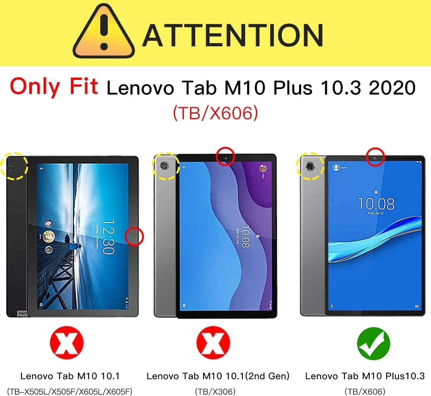 کیف محافظ چرمی Rosbtib مناسب برای تبلت لنوو تب M10 FHD Plus 2020/Tab K10 2021 سایز 10.3 اینچ مدل TB-X606F/X606X/X606V/X6C6F/X6C6X با طرح چاپ شده یک زوج گربه عاشق زیر نور چراغ خیابان، به همراه استند