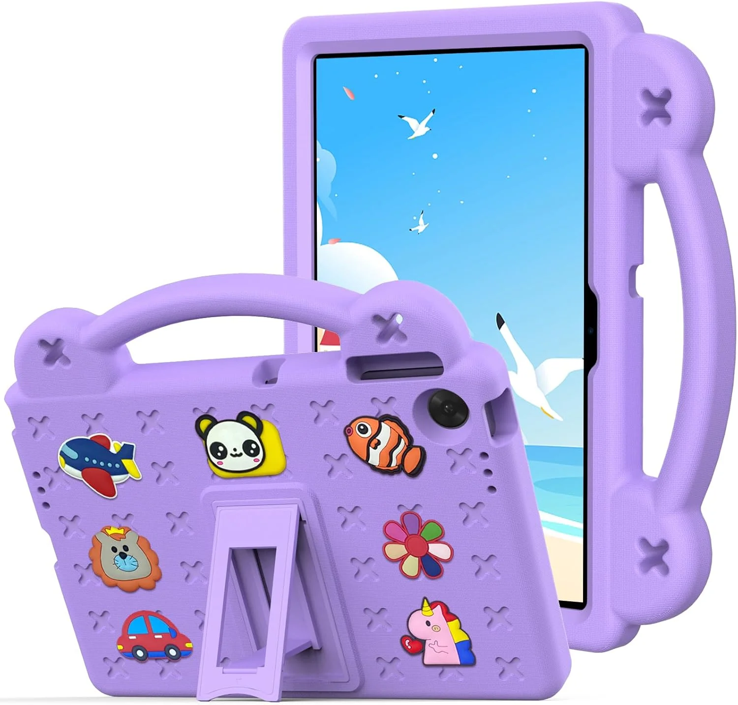 کیف محافظ کودکانه TianTa مناسب برای تبلت لنوو تب M11 (TB-330FU/TB-330XU) / شیائوشین پد 2024 (TB-331FU) 11 اینچ، ضد ضربه، مقاوم با پایه، دسته قابل حمل، EVA سبک وزن، بادوام، پوشش محافظ زیبا - بنفش روشن کیف محافظ کودکانه TianTa مناسب برای تبلت لنوو تب M11 (TB-330FU/TB-330XU) / شیائوشین پد 2024 (TB-331FU) 11 اینچ، ضد ضربه، مقاوم با پایه، دسته قابل حمل، EVA سبک وزن، بادوام، پوشش محافظ زیبا - بنفش روشن