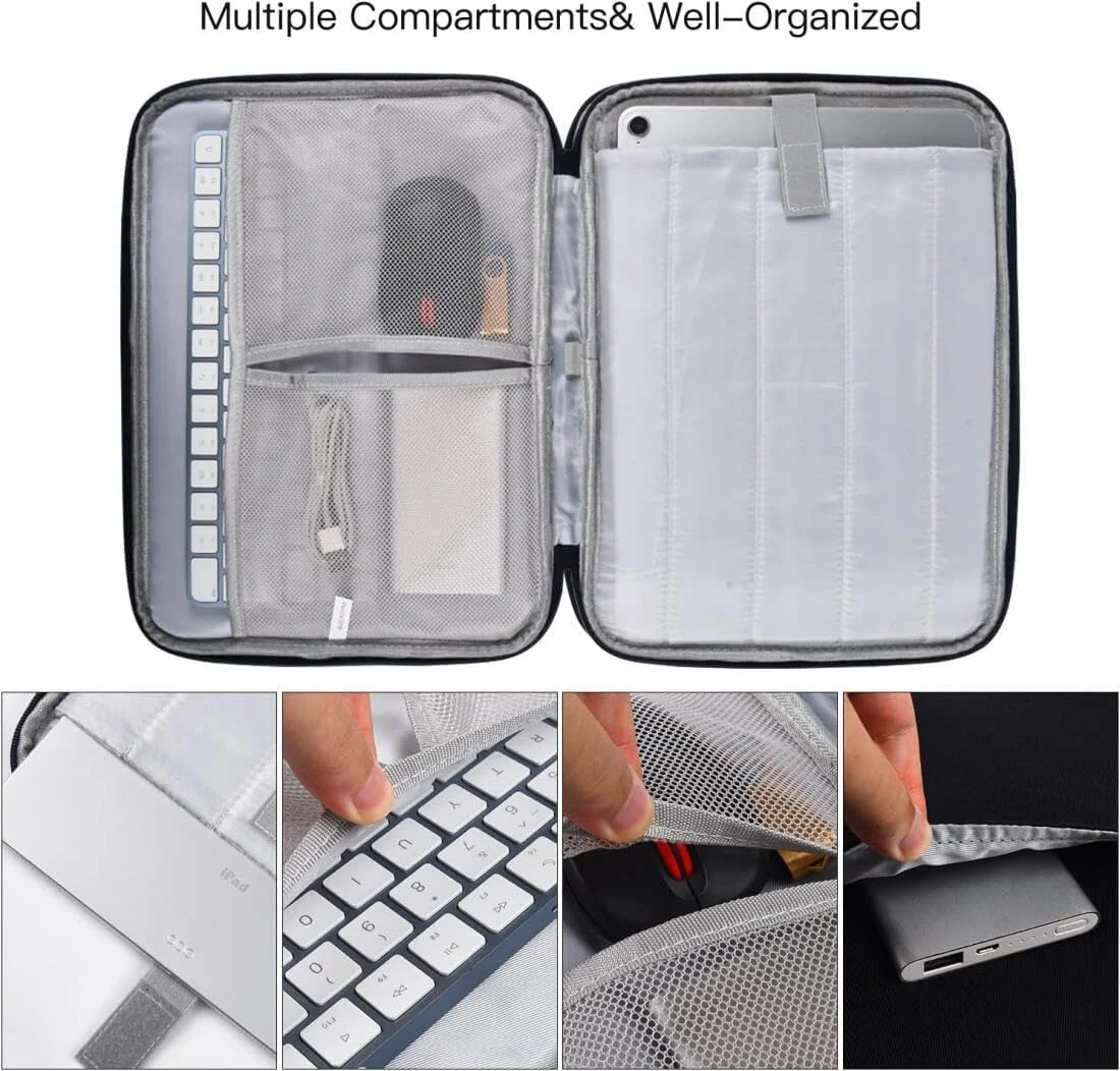 کیف حمل آیپد 9 تا 11 اینچی Amuer، کیف آستین تبلت، کیف محافظ تبلت برای آیپد پرو 11 2022-2018، آیپد 10.9 اینچی نسل 10، آیپد 10.2 اینچی نسل 9/8/7، گلکسی تب S9 S8 A8 A7 کیف حمل آیپد 9 تا 11 اینچی Amuer، کیف آستین تبلت، کیف محافظ تبلت برای آیپد پرو 11 2022-2018، آیپد 10.9 اینچی نسل 10، آیپد 10.2 اینچی نسل 9/8/7، گلکسی تب S9 S8 A8 A7