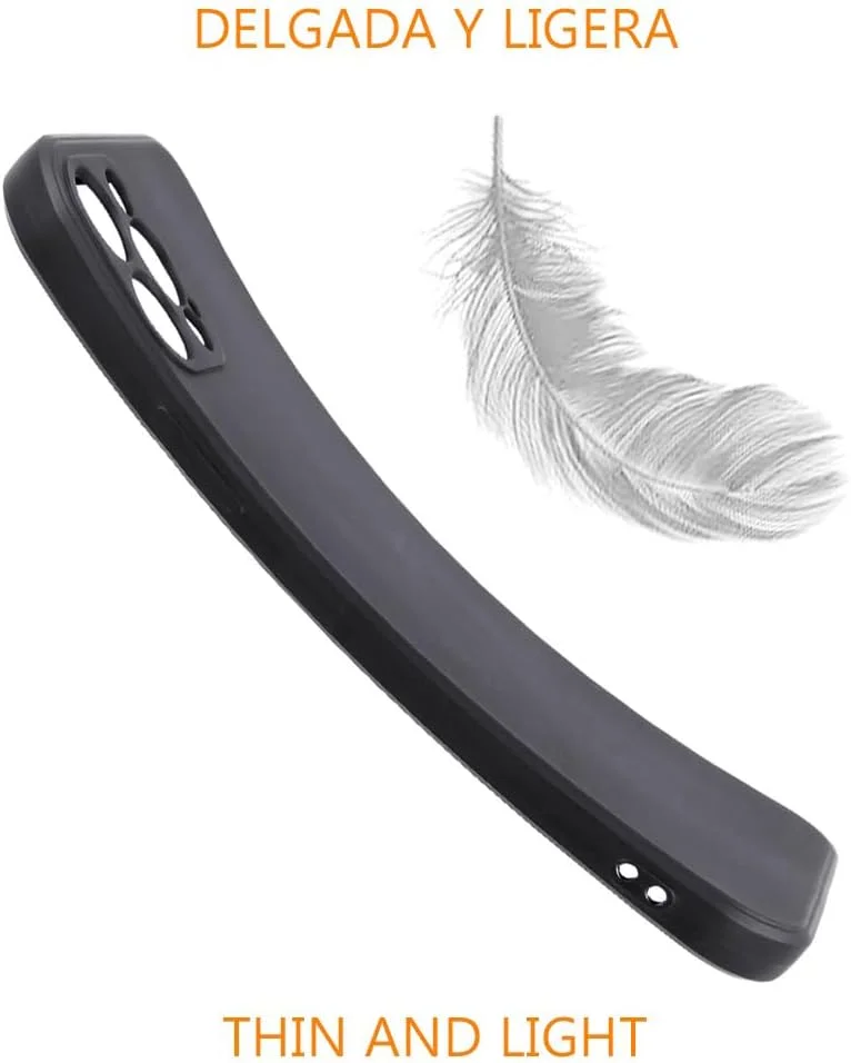 کاور ژله ای مشکی TPU ری برای تبلت لنوو Legion Tab 8.8 اینچ - Y700 2023 8.8 اینچ - Y700 2025 8.8 اینچ، فوق العاده نازک 0.33 میلی متر، نرم و انعطاف پذیر، قاب سیلیکونی