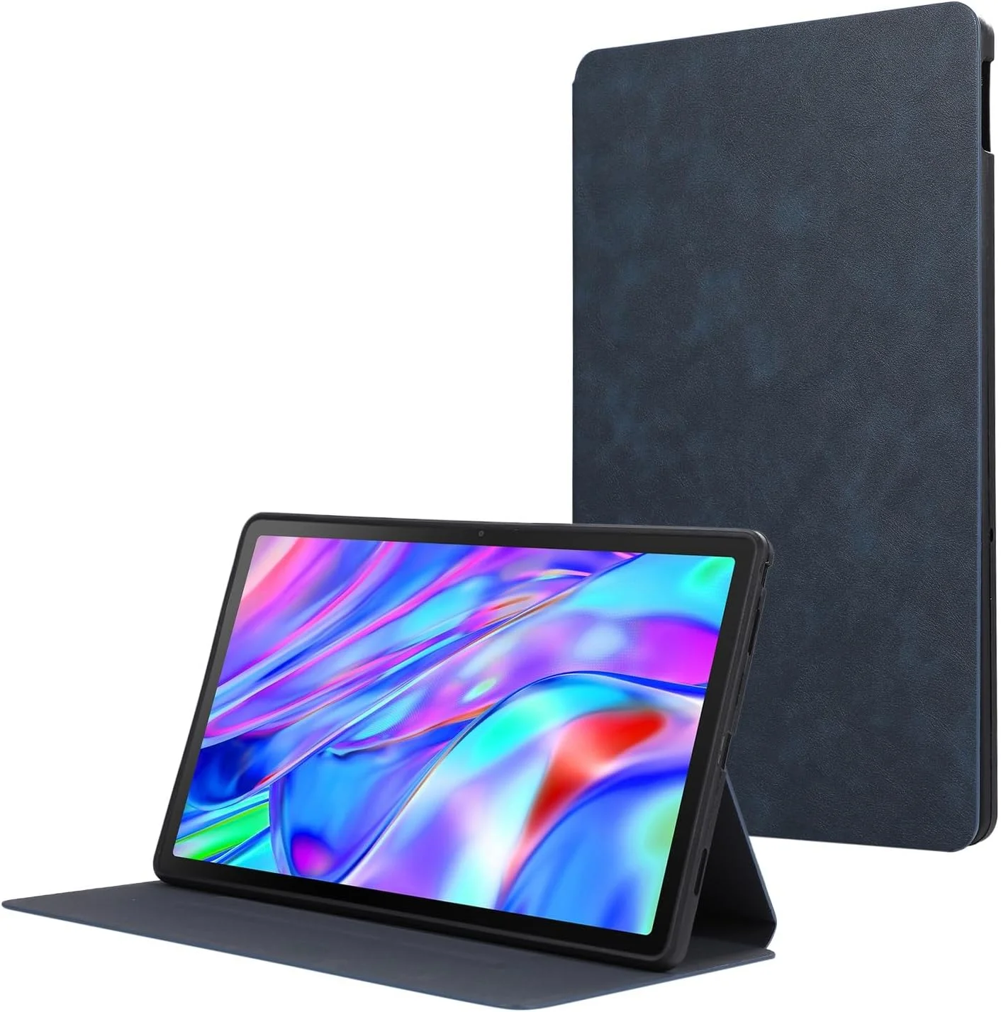 کیف تبلت مسافرتی با پایه سازگار با تبلت لنوو تب M10 پلاس نسل 3، 10.6 اینچ 2022 (TB125FU/TB128FU/TB128XU)، کیف چرمی محافظ باریک برای تبلت، Mul Vision کیف تبلت مسافرتی با پایه سازگار با تبلت لنوو تب M10 پلاس نسل 3، 10.6 اینچ 2022 (TB125FU/TB128FU/TB128XU)، کیف چرمی محافظ باریک برای تبلت، Mul Vision