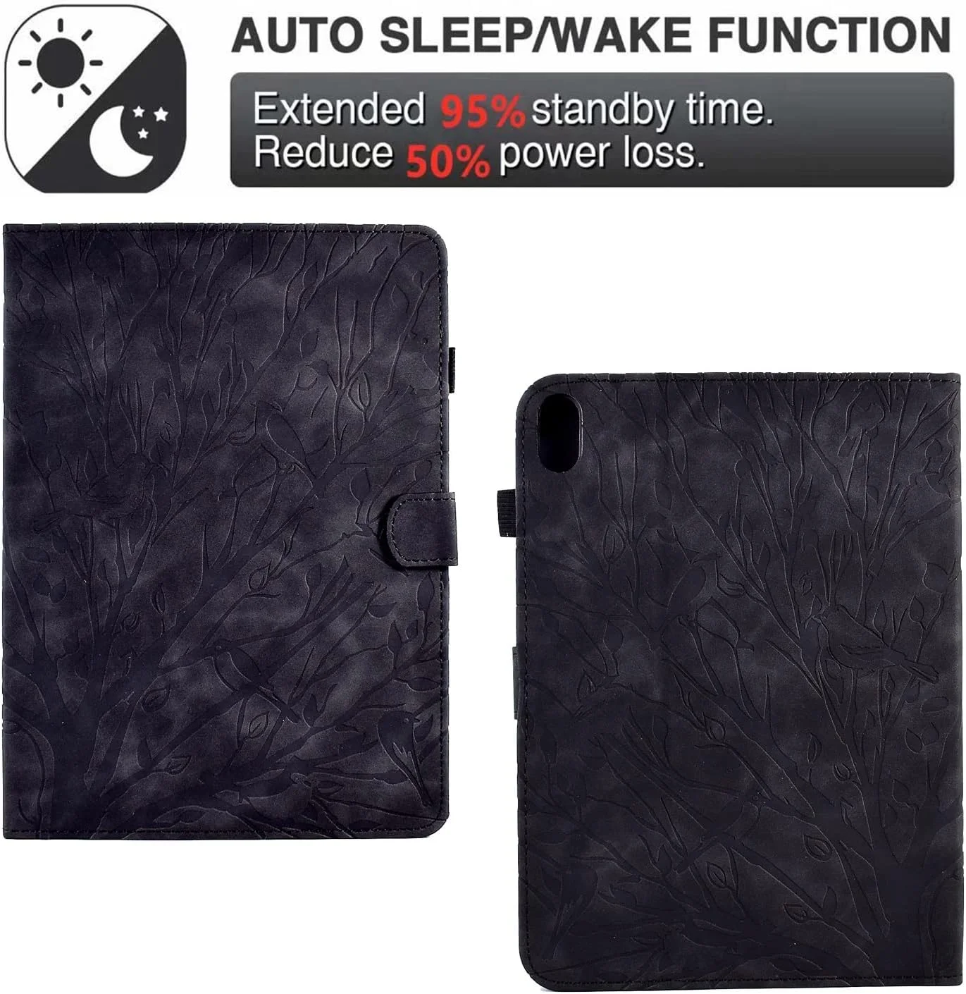 کیف تبلت طرح قدیمی مناسب برای تبلت لنوو تب P11 TB-J606F 11 اینچی، چرم PU با کیفیت، نمایش چند زاویه ای با 2 جایگاه مناسب برای کارت های اعتباری