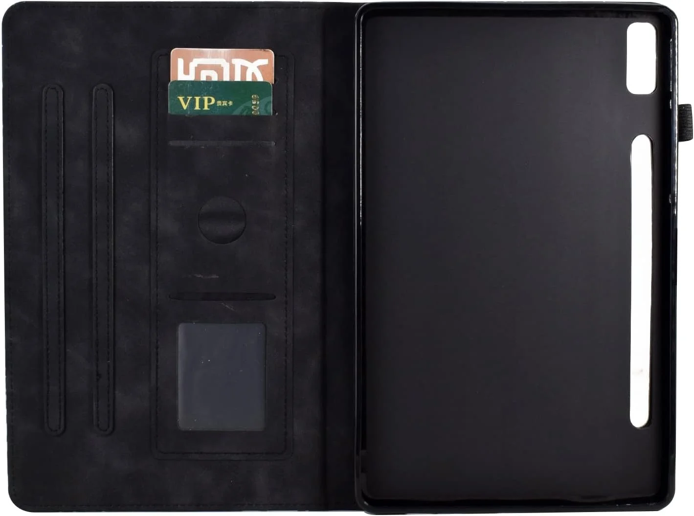 کیف تبلت طرح قدیمی مناسب برای تبلت لنوو تب P11 پرو نسل 2/پد پرو 2022 11.2 اینچی، چرم PU ممتاز، زاویه دید چندگانه با قابلیت بیدار شدن خودکار