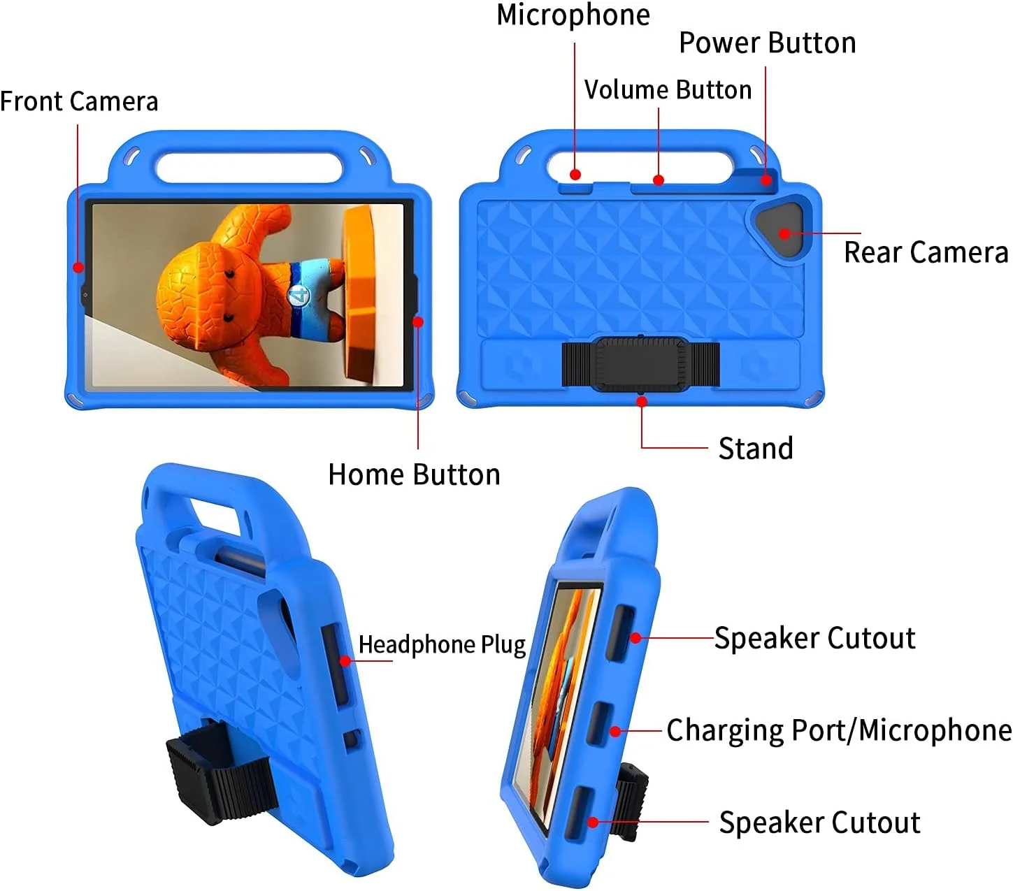کیف تبلت مسافرتی مناسب برای لنوو M8 TB-8505 (8.0 اینچ)، سبک وزن و ضد ضربه برای کودکان. محافظ با دسته و بند شانه (مشکی) کیف تبلت مسافرتی مناسب برای لنوو M8 TB-8505 (8.0 اینچ)، سبک وزن و ضد ضربه برای کودکان. محافظ با دسته و بند شانه (مشکی)