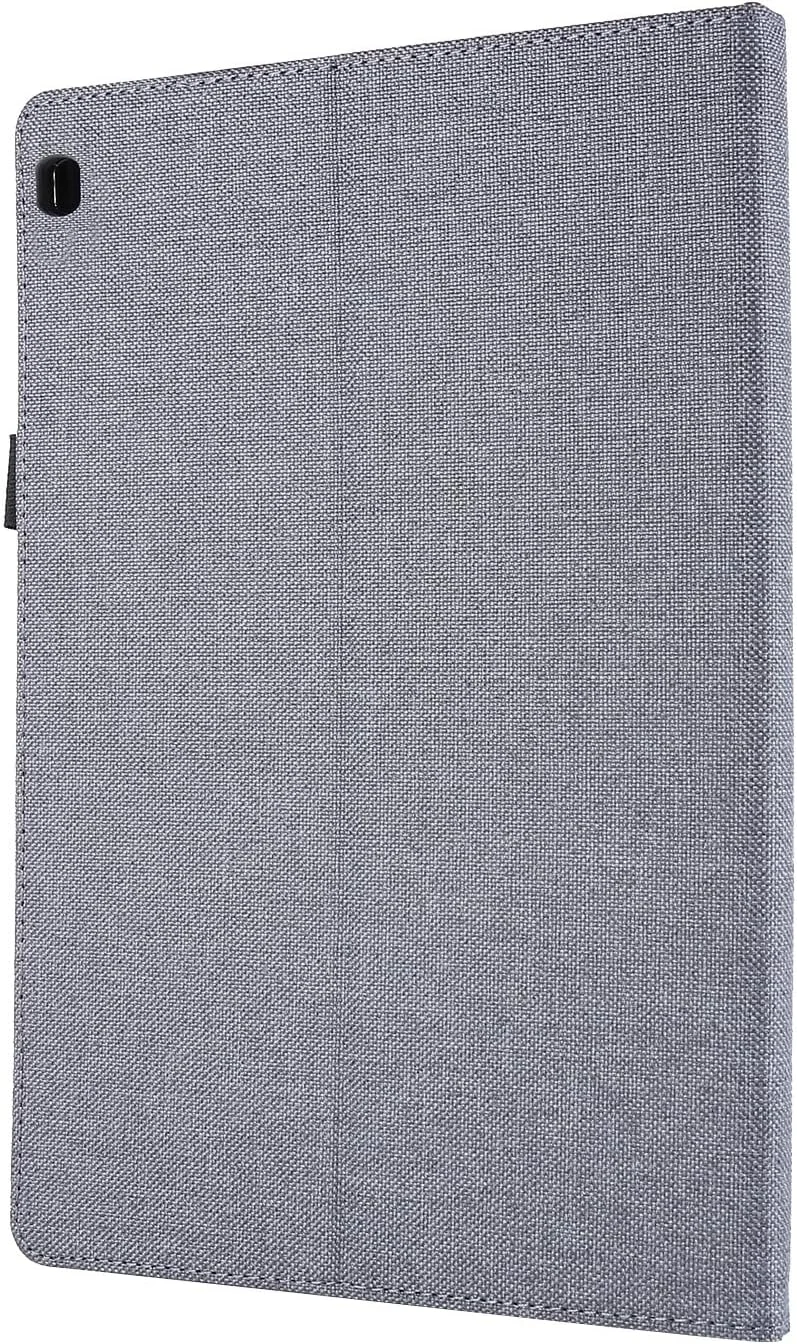کیف باریک تبلت مسافرتی سازگار با Lenovo Tab M10 TB-X605F/X505F، کیف هوشمند ضد ضربه با عملکرد خواب/بیدار شدن خودکار، پوشش پشتی TPU نرم