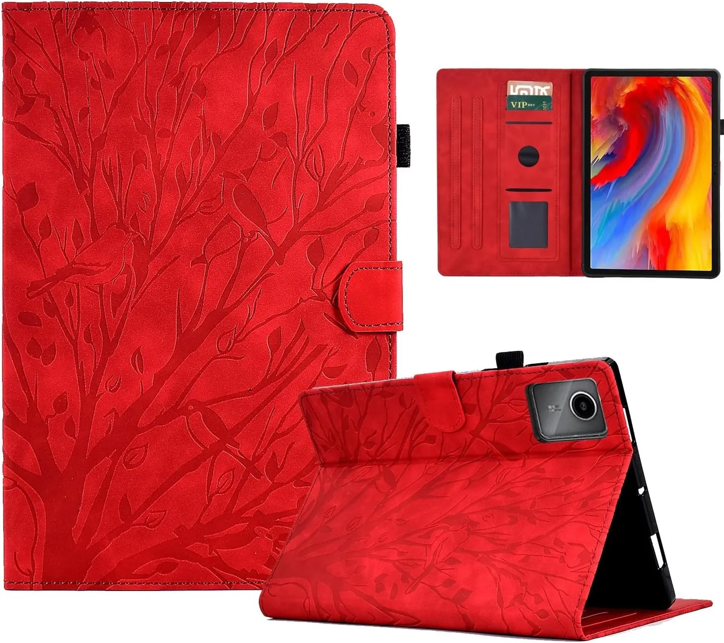 Travel with Tablet Vintage Case Compatible with Tablet Compatible with Lenovo Tab M11 TB330FU/Lenovo Xiaoxin Pad 2024 TB331FC, Premium PU Leather, Multi-Angle Viewing Auto Sleep Wake Compat Travel with Tablet Vintage Case Compatible with Tablet Compatible with Lenovo Tab M11 TB330FU/Lenovo Xiaoxin Pad 2024 TB331FC, Premium PU Leather, Multi-Angle Viewing Auto Sleep Wake Compat