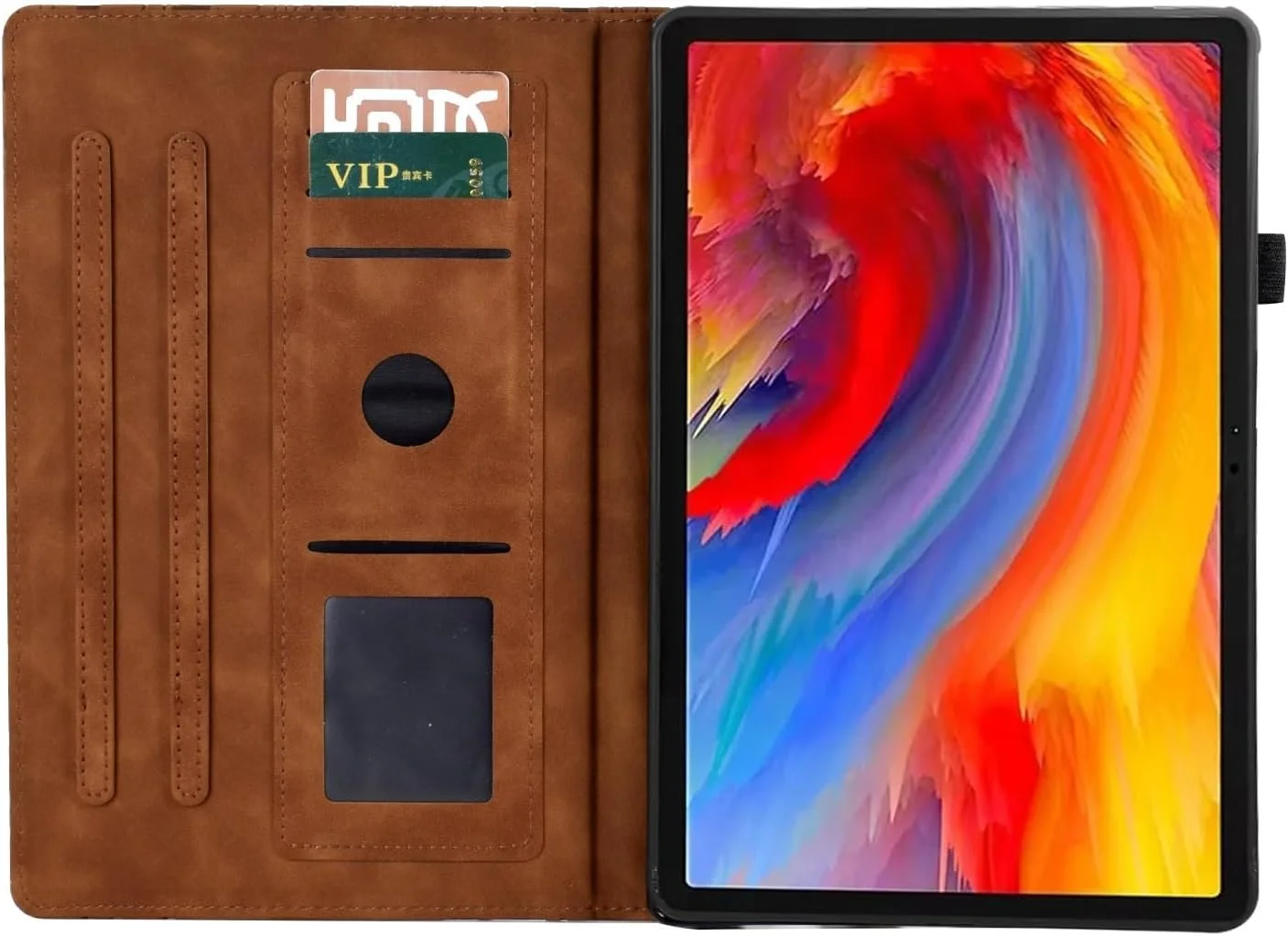کاور تبلت، کیف تبلت طرح قدیمی سازگار با Lenovo Tab M11 TB330FU / Lenovo Xiaoxin Pad 2024 TB331FC، چرم PU درجه یک، قابلیت تنظیم زاویه دید، حالت خواب و بیدار شدن خودکار سازگار با Lenovo Tab M کاور تبلت، کیف تبلت طرح قدیمی سازگار با Lenovo Tab M11 TB330FU / Lenovo Xiaoxin Pad 2024 TB331FC، چرم PU درجه یک، قابلیت تنظیم زاویه دید، حالت خواب و بیدار شدن خودکار سازگار با Lenovo Tab M