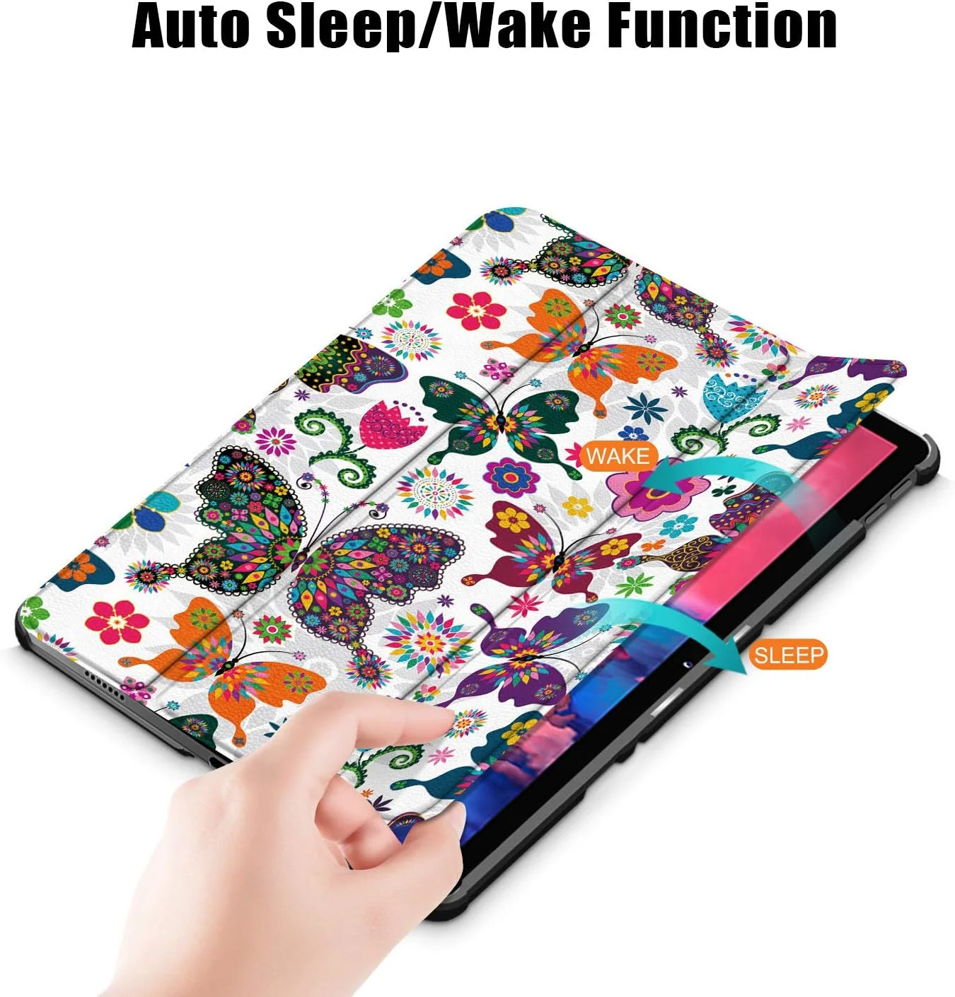 کاور تبلت Acelive برای لنوو تب P11 TB-J606F با عملکرد استند و قابلیت بیدار/خواب خودکار