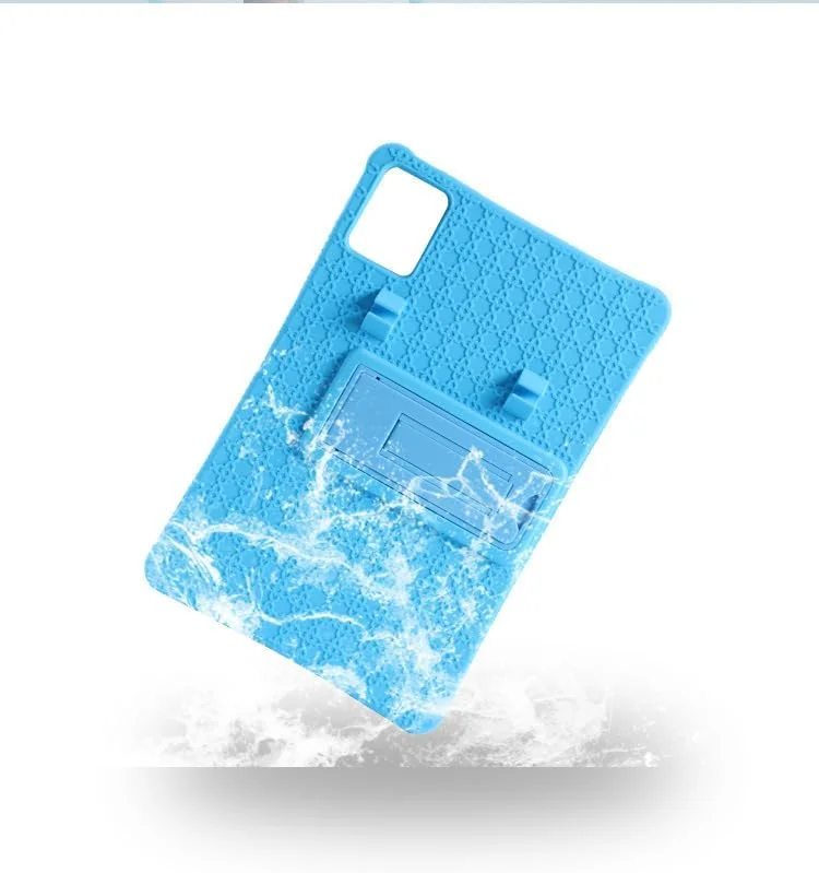 کاور سیلیکونی باریک و سبک Gruattreay سازگار با تبلت 11 اینچی Lenovo Chromebook Duet Gen 9 2024، محافظ کامل و ضد ضربه (مشکی)