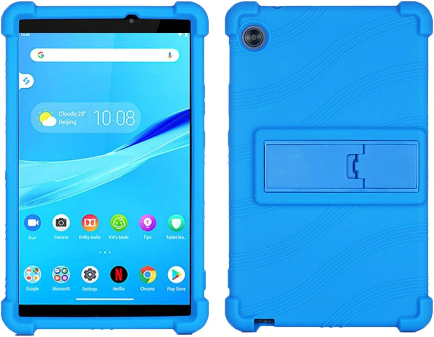 کیف محافظ تبلت QYiiD برای لنوو تب M10 FHD Plus 10.3 اینچ TB-X606F / TB-X606X، کاور محافظ سبک وزن سیلیکونی نرم ضد ضربه مناسب کودکان برای لنوو M10 Plus 10.3 اینچ FHD 2020، آبی کیف محافظ تبلت QYiiD برای لنوو تب M10 FHD Plus 10.3 اینچ TB-X606F / TB-X606X، کاور محافظ سبک وزن سیلیکونی نرم ضد ضربه مناسب کودکان برای لنوو M10 Plus 10.3 اینچ FHD 2020، آبی