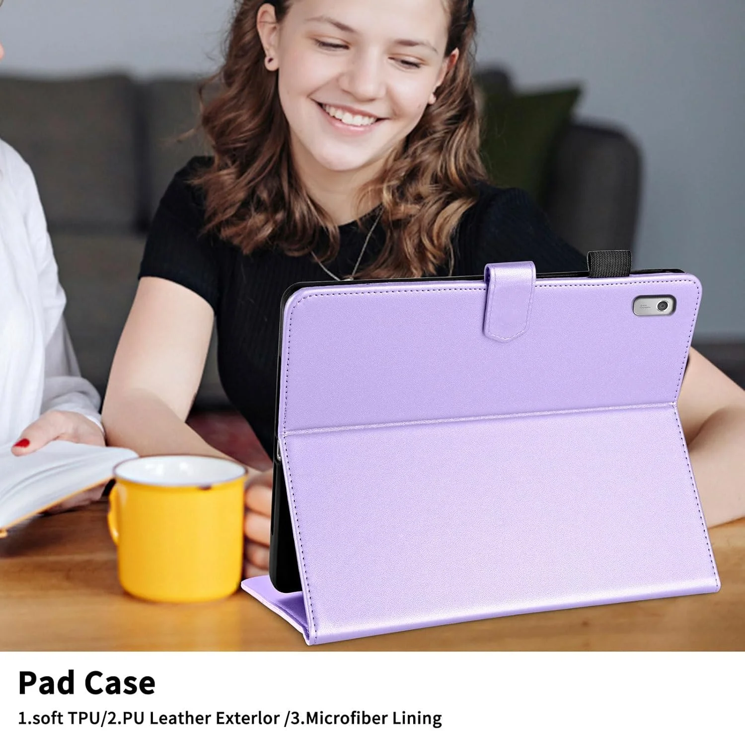 کیف تبلت TIPOYOROO مناسب برای لنوو تب M9 9.0 اینچ 2023 / نوک 9 اینچ تبلت لنوو 2024، روکش هوشمند چند زاویه ای، جلد چرمی PU تجاری، پایه تاشو مغناطیسی با نگهدارنده قلم و جای کارت - بنفش کیف تبلت TIPOYOROO مناسب برای لنوو تب M9 9.0 اینچ 2023 / نوک 9 اینچ تبلت لنوو 2024، روکش هوشمند چند زاویه ای، جلد چرمی PU تجاری، پایه تاشو مغناطیسی با نگهدارنده قلم و جای کارت - بنفش