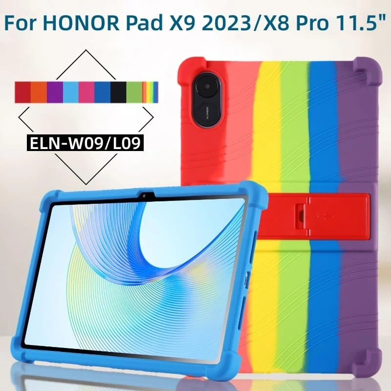 کاور سیلیکونی مقاوم در برابر ضربه مناسب برای تبلت آنر پد X9 سایز 11.5 اینچ مدل 2023 (مشکی) کاور سیلیکونی مقاوم در برابر ضربه مناسب برای تبلت آنر پد X9 سایز 11.5 اینچ مدل 2023 (مشکی)