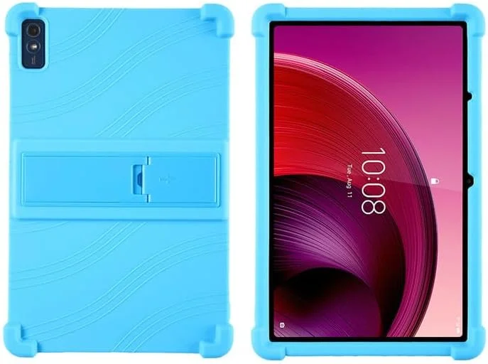 کاور MOOPW برای تبلت Lenovo Tab7 5G – کاور سیلیکونی با پایه و روکش لاستیکی مناسب کودکان، محافظ نرم برای تبلت Lenovo Tab 7 سایز 10.6 اینچ مدل 5G A301LV کاور MOOPW برای تبلت Lenovo Tab7 5G – کاور سیلیکونی با پایه و روکش لاستیکی مناسب کودکان، محافظ نرم برای تبلت Lenovo Tab 7 سایز 10.6 اینچ مدل 5G A301LV