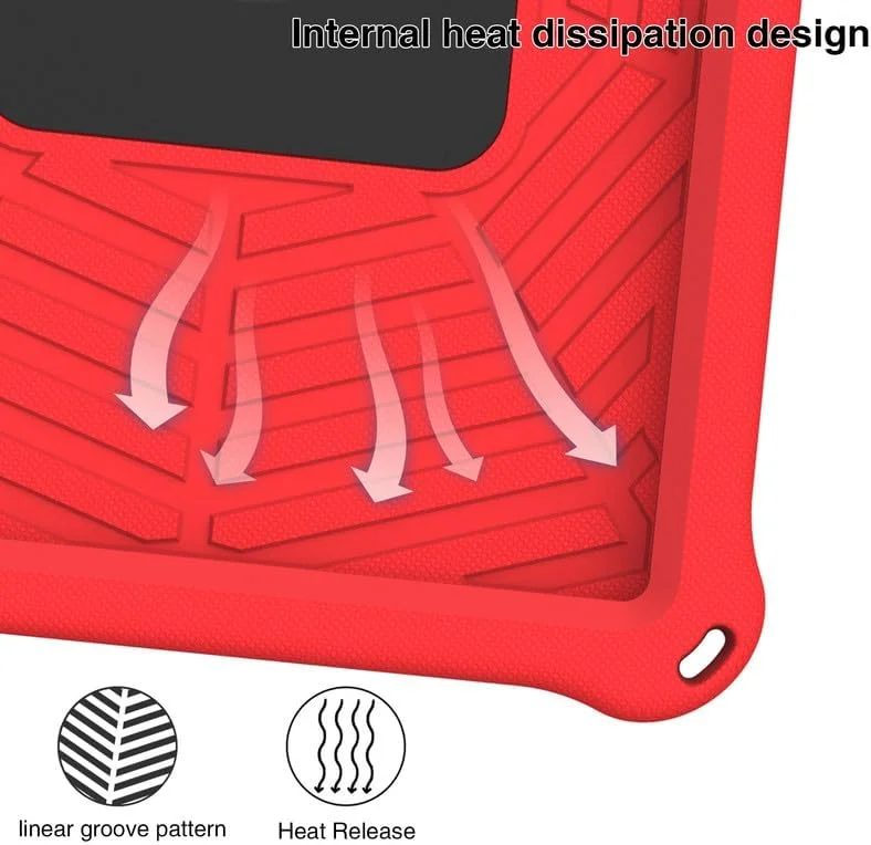 For Lenovo Tab M10 Kids Case 10.1-Inch, Spider Web Pattern EVA Foam, with Ring Handle Stand & Shoulder Strap Tablet Case For Lenovo M10 FHD REL TB-X605FC /TB-X605LC, Red For Lenovo Tab M10 Kids Case 10.1-Inch, Spider Web Pattern EVA Foam, with Ring Handle Stand & Shoulder Strap Tablet Case For Lenovo M10 FHD REL TB-X605FC /TB-X605LC, Red