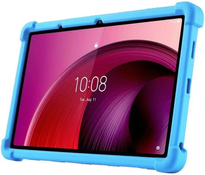 کاور MOOPW برای تبلت Lenovo Tab7 5G – کاور سیلیکونی با پایه و روکش لاستیکی مناسب کودکان، محافظ نرم برای تبلت Lenovo Tab 7 سایز 10.6 اینچ مدل 5G A301LV کاور MOOPW برای تبلت Lenovo Tab7 5G – کاور سیلیکونی با پایه و روکش لاستیکی مناسب کودکان، محافظ نرم برای تبلت Lenovo Tab 7 سایز 10.6 اینچ مدل 5G A301LV