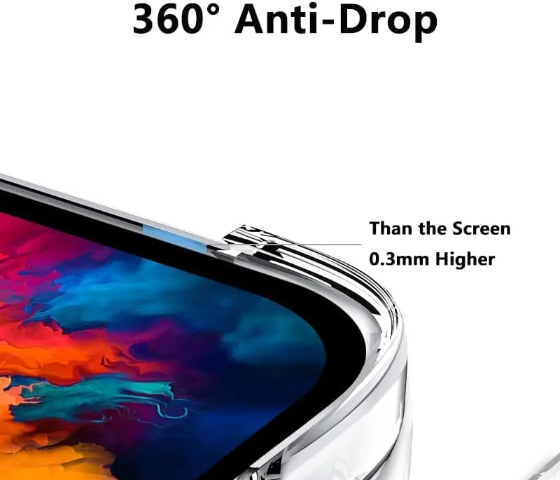 کاور شفاف تبلت لنوو تب M10 پلاس نسل 3 (10.6 اینچ) مدل Foissy، تولید شده در سال 2022، کاور انعطاف پذیر مقاوم در برابر ضربه، ضد خش، محافظ نرم و انعطاف پذیر TPU