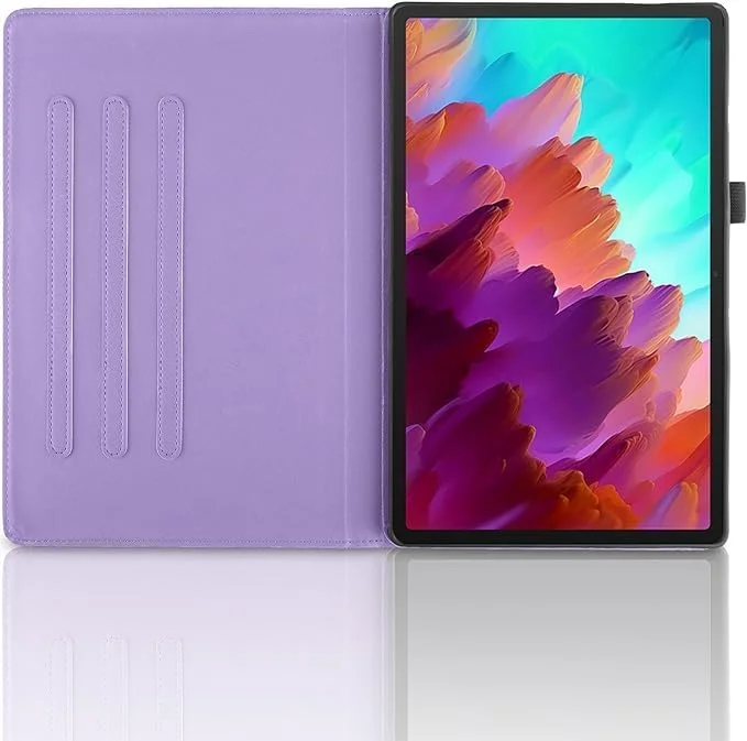 کیف چرخشی Tazweeq برای تبلت Lenovo Tab P12 با صفحه نمایش 12.7 اینچ، کاور چرخشی 360 درجه با حلقه قلم (بنفش) کیف چرخشی Tazweeq برای تبلت Lenovo Tab P12 با صفحه نمایش 12.7 اینچ، کاور چرخشی 360 درجه با حلقه قلم (بنفش)