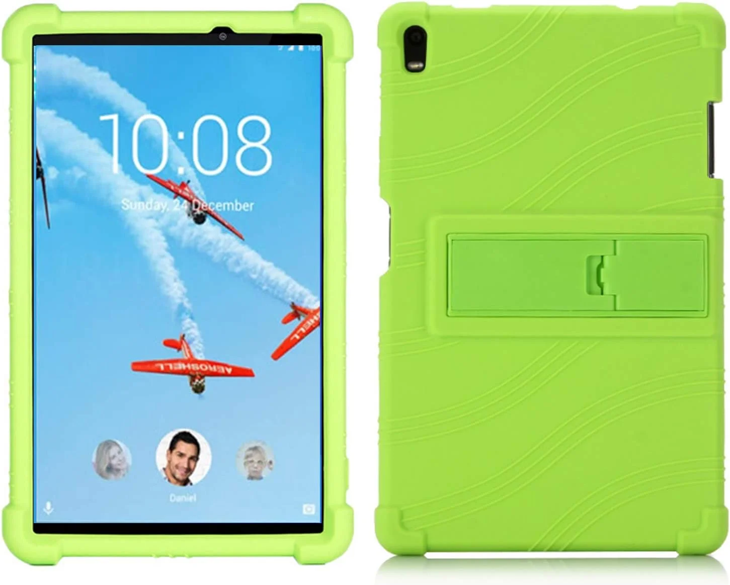 کیف محافظ تبلت Lenovo Tab 4 10 (TB-X304F/N) مدل QYiiD، سبک وزن، سیلیکونی، مناسب کودکان، ضد ضربه، پوشش محافظ نرم برای تبلت 10.1 اینچی Lenovo Tab 4 مدل 2017 (مدل: TB-X304)، سبز کیف محافظ تبلت Lenovo Tab 4 10 (TB-X304F/N) مدل QYiiD، سبک وزن، سیلیکونی، مناسب کودکان، ضد ضربه، پوشش محافظ نرم برای تبلت 10.1 اینچی Lenovo Tab 4 مدل 2017 (مدل: TB-X304)، سبز