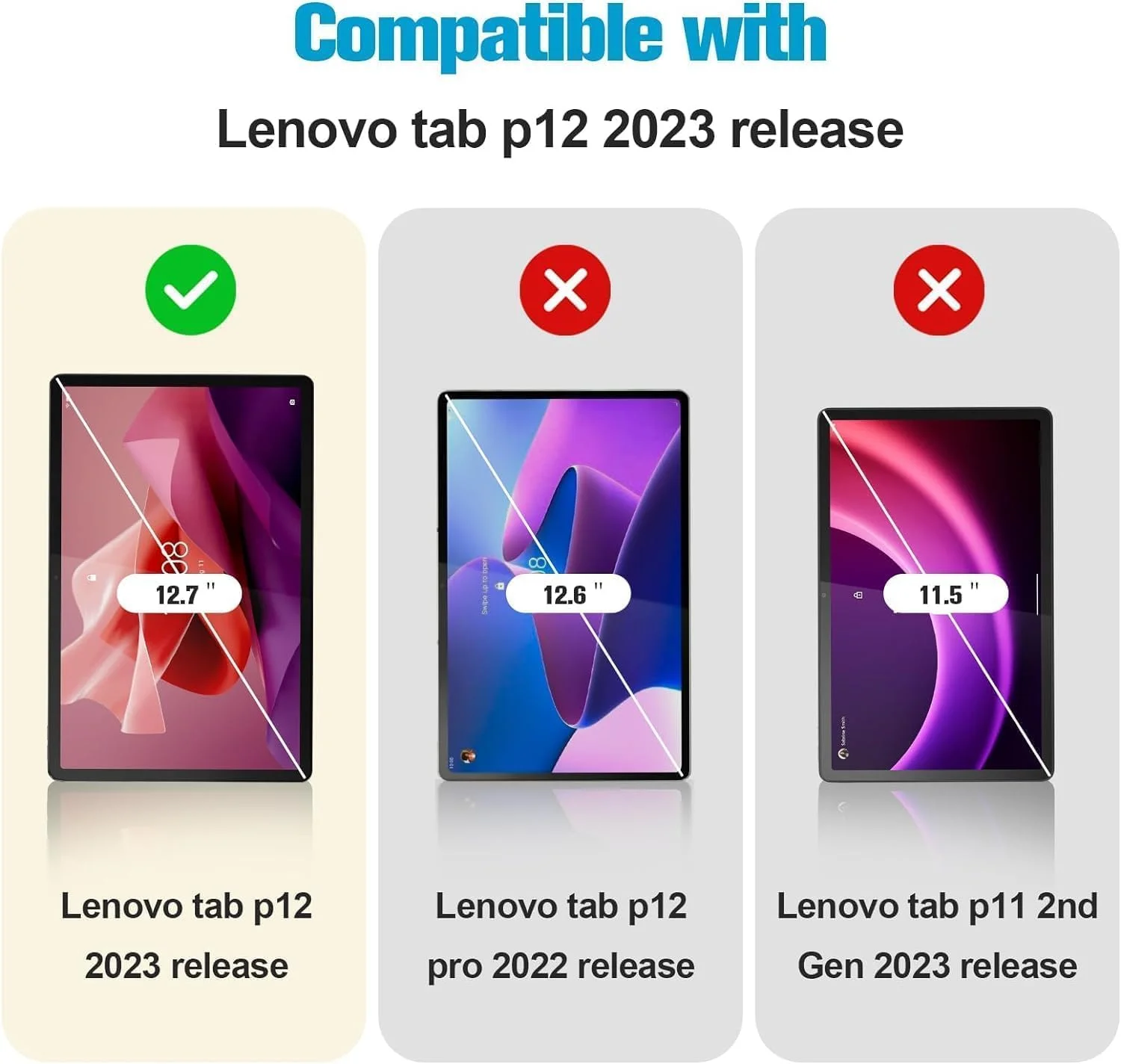 کیف محافظ کودکانه Gruattreay برای تبلت Lenovo Tab P12 12.7 اینچی (TB370FU / TB371FC)، کاور مقاوم در برابر ضربه فوم EVA سنگین با پایه (صورتی)