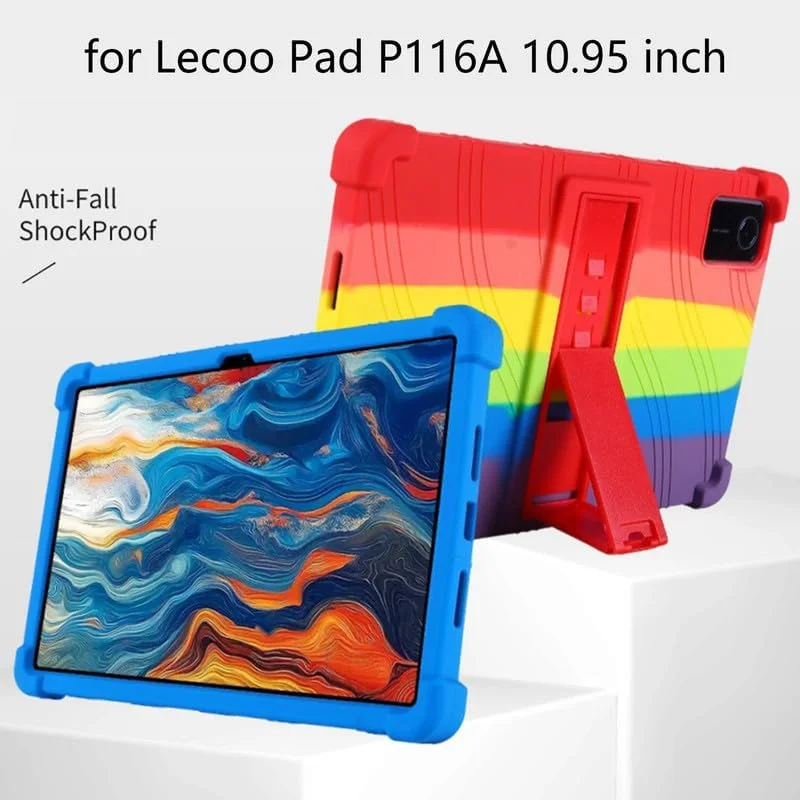 کاور سیلیکونی نرم و ضد ضربه ORANXIN با پایه قابل تنظیم برای تبلت Lenovo Lecoo Pad P116A سایز 10.95 اینچ کاور سیلیکونی نرم و ضد ضربه ORANXIN با پایه قابل تنظیم برای تبلت Lenovo Lecoo Pad P116A سایز 10.95 اینچ