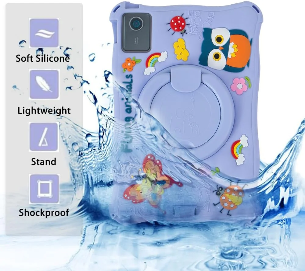 کیف محافظ تبلت 11 اینچی Lenovo M11 میسنیا، طرح کارتونی سه بعدی چند زاویه ای، مناسب برای تبلت Lenovo M11 مدل 2024 TB330FU/TB331FC (حشرات صورتی) کیف محافظ تبلت 11 اینچی Lenovo M11 میسنیا، طرح کارتونی سه بعدی چند زاویه ای، مناسب برای تبلت Lenovo M11 مدل 2024 TB330FU/TB331FC (حشرات صورتی)