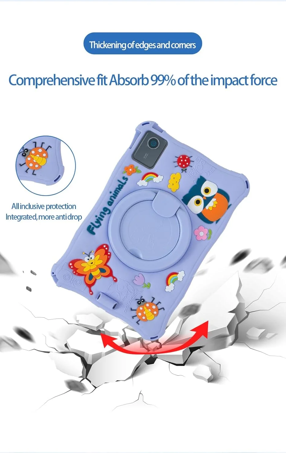 کیف محافظ تبلت 11 اینچی Lenovo M11 میسنیا، طرح کارتونی سه بعدی چند زاویه ای، مناسب برای تبلت Lenovo M11 مدل 2024 TB330FU/TB331FC (حشرات صورتی) کیف محافظ تبلت 11 اینچی Lenovo M11 میسنیا، طرح کارتونی سه بعدی چند زاویه ای، مناسب برای تبلت Lenovo M11 مدل 2024 TB330FU/TB331FC (حشرات صورتی)