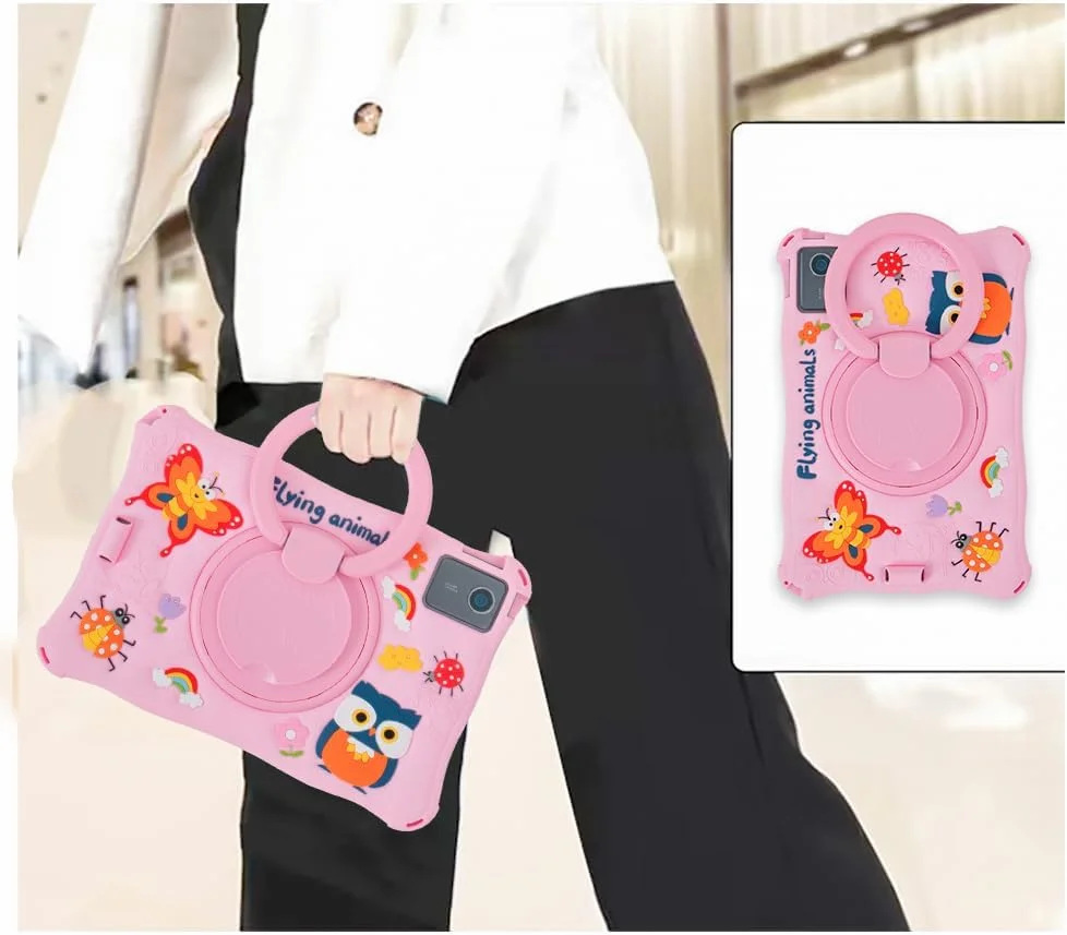 کیف محافظ تبلت 11 اینچی Lenovo M11 میسنیا، طرح کارتونی سه بعدی چند زاویه ای، مناسب برای تبلت Lenovo M11 مدل 2024 TB330FU/TB331FC (حشرات صورتی) کیف محافظ تبلت 11 اینچی Lenovo M11 میسنیا، طرح کارتونی سه بعدی چند زاویه ای، مناسب برای تبلت Lenovo M11 مدل 2024 TB330FU/TB331FC (حشرات صورتی)