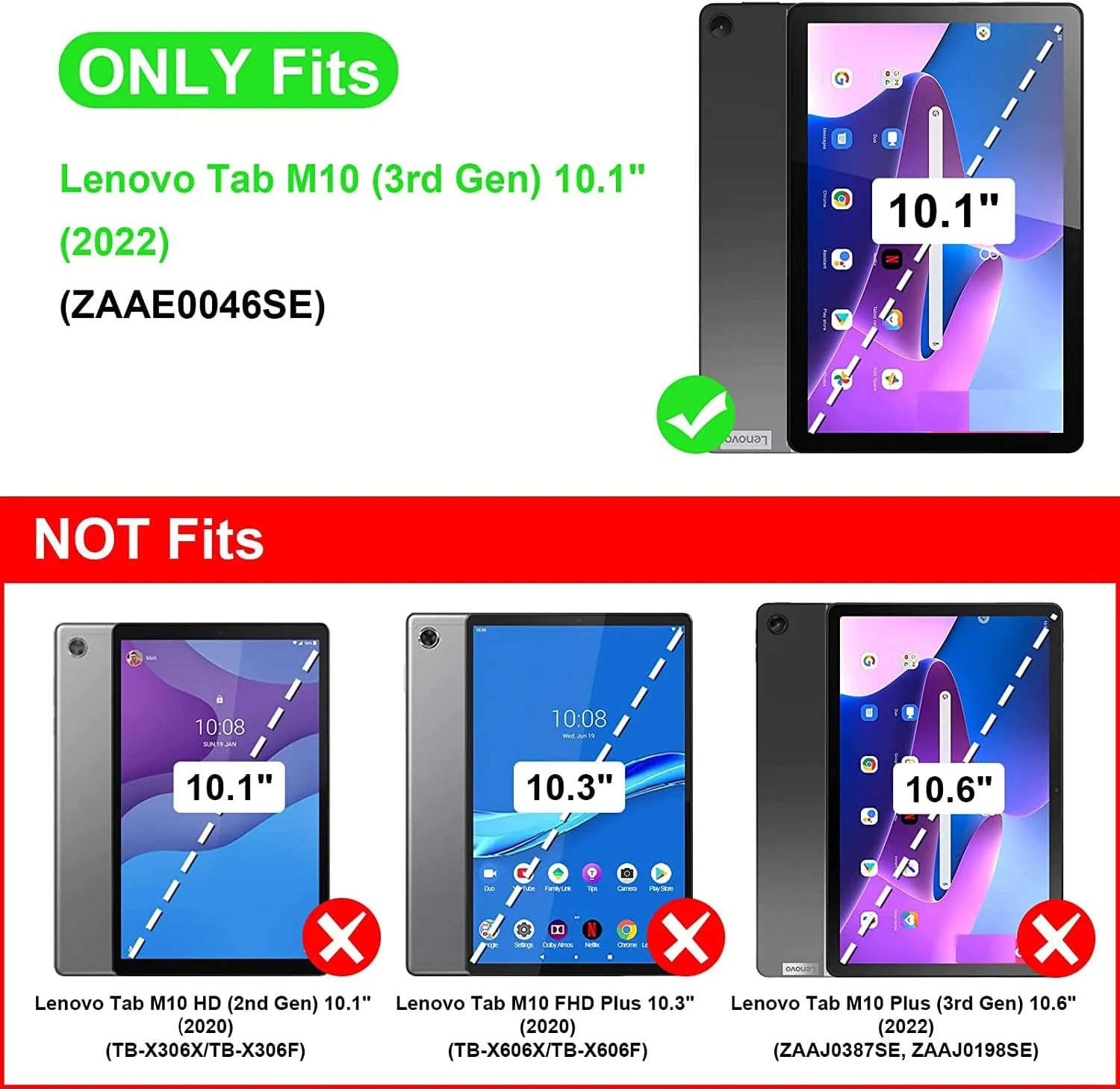 Vaitasy Case for Lenovo Tab M10 3rd Gen 10.1 Inch 2022 TB-328FU/328XU Business PU Leather Tablet Cover for Lenovo M10 Gen 3 with Wallet Stand Function Black Vaitasy Case for Lenovo Tab M10 3rd Gen 10.1 Inch 2022 TB-328FU/328XU Business PU Leather Tablet Cover for Lenovo M10 Gen 3 with Wallet Stand Function Black