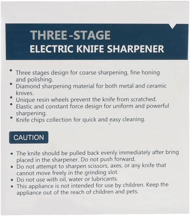 چاقو تیزکن برقی حرفه ای فالین سکسی با سنگ های الماسه و راهنمای زاویه دقیق برای کار با لبه های صاف و چاقوهای سرامیکی در آشپزخانه چاقو تیزکن برقی حرفه ای فالین سکسی با سنگ های الماسه و راهنمای زاویه دقیق برای کار با لبه های صاف و چاقوهای سرامیکی در آشپزخانه