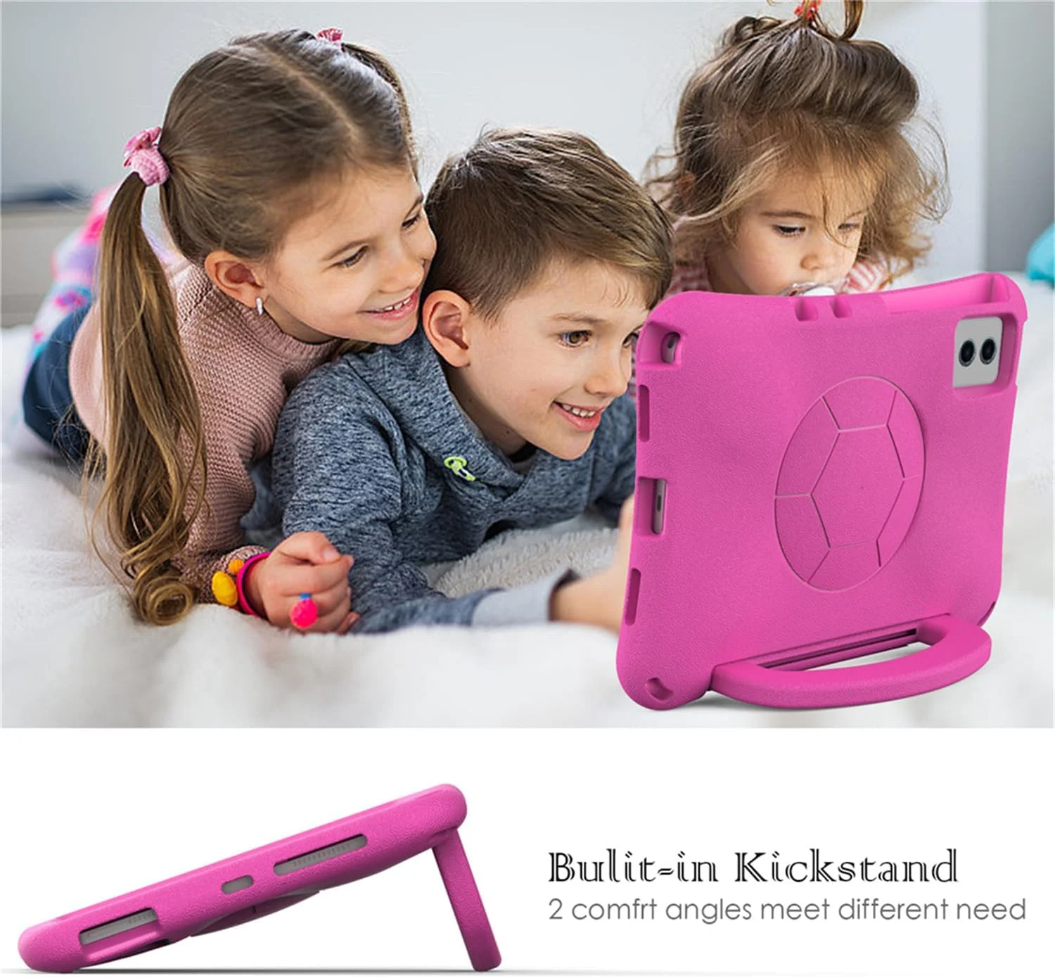 کیف محافظ تبلت لنوو تب M11 / تب K11 سایز 11 اینچ (مدل TB330FU / TB330XU) برند HYAEcase، سبک وزن، ضد ضربه، مقاوم، دارای دسته و پایه مناسب کودکان، محافظ کودکانه برای تبلت لنوو M11 (رنگ قرمز گل رز) کیف محافظ تبلت لنوو تب M11 / تب K11 سایز 11 اینچ (مدل TB330FU / TB330XU) برند HYAEcase، سبک وزن، ضد ضربه، مقاوم، دارای دسته و پایه مناسب کودکان، محافظ کودکانه برای تبلت لنوو M11 (رنگ قرمز گل رز)