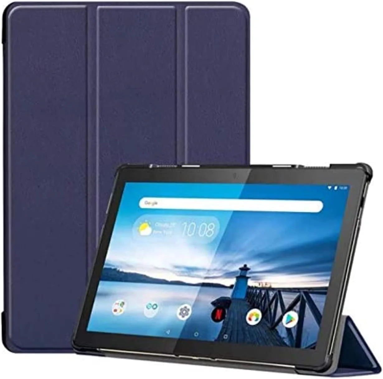 SKEIDO For Lenovo Tab M10 case 10.1Inch TB-X605F Ultra Slim PU Leather Magnetic Shockproof Hard Cover For Lenovo M10 Folio case