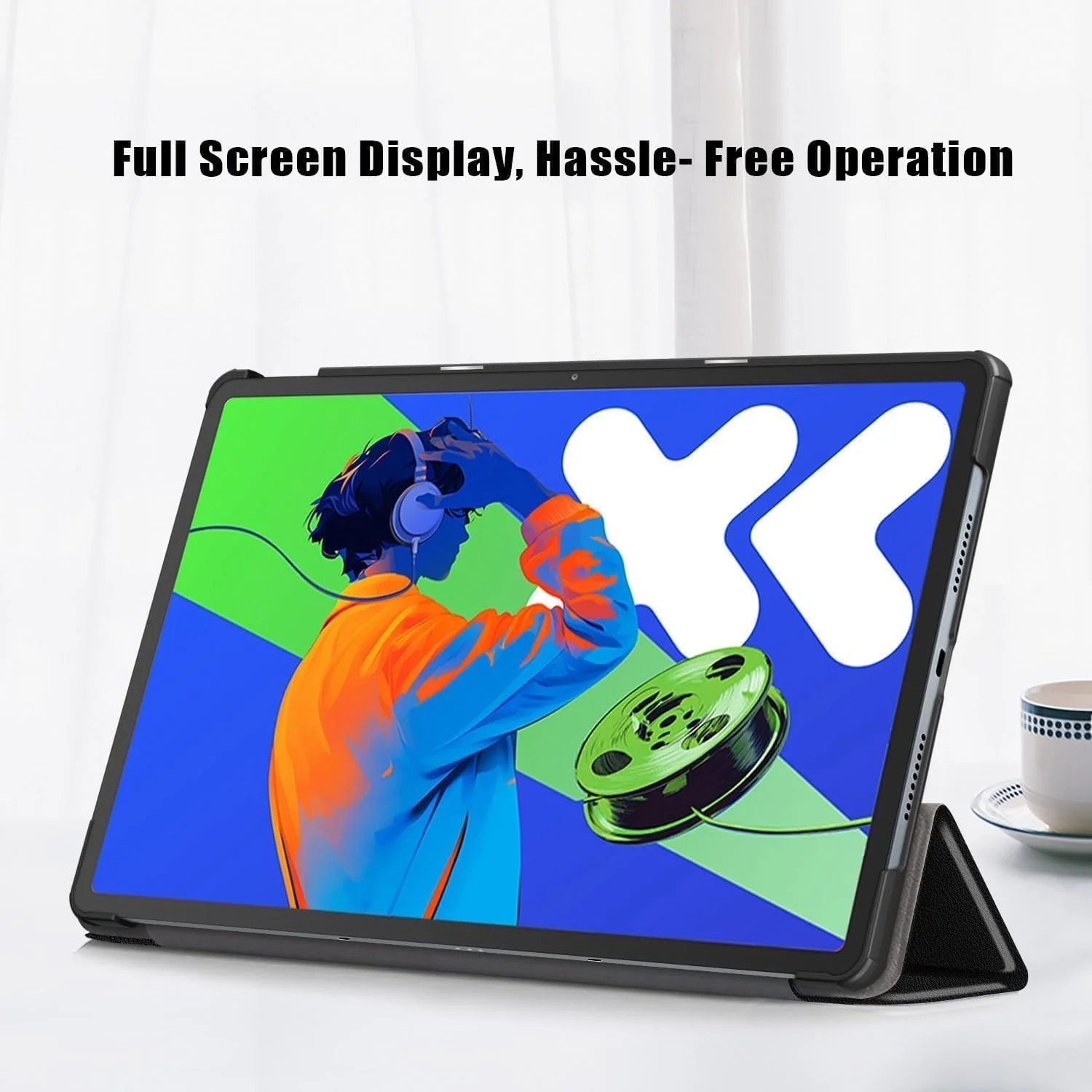 کیف تبلت مناسب برای لنوو Idea Tab Pro 12.7 اینچ 2025، کیف هوشمند سه تایی با قابلیت تنظیم زاویه دید، کاور با قابلیت خواب/بیدار شدن خودکار (مشکی، لنوو Idea Tab Pro 12.7) کیف تبلت مناسب برای لنوو Idea Tab Pro 12.7 اینچ 2025، کیف هوشمند سه تایی با قابلیت تنظیم زاویه دید، کاور با قابلیت خواب/بیدار شدن خودکار (مشکی، لنوو Idea Tab Pro 12.7)