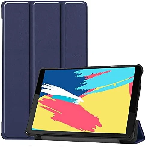 کیف تبلت SKEIDO مناسب برای تبلت لنوو TAB M8 FHD TB-8705F TB-8705N و Lenovo Tab M8 B-8505F TB-8505X TB-8505I، کاور چرمی هوشمند تاشو - آبی کیف تبلت SKEIDO مناسب برای تبلت لنوو TAB M8 FHD TB-8705F TB-8705N و Lenovo Tab M8 B-8505F TB-8505X TB-8505I، کاور چرمی هوشمند تاشو - آبی