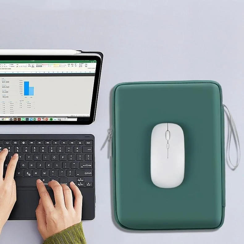 کیف محافظ تبلت Heycase سایز 8 تا 13 اینچ، کیف حمل ضربه گیر برای سرفیس پرو 11/10/9/8/X/7/6، آیپد پرو 12.9 M2/M1/2023-2018، گلکسی تب S9/ S8/S7/S6 سایز 12.4 اینچ (خاکستری، 12.9) کیف محافظ تبلت Heycase سایز 8 تا 13 اینچ، کیف حمل ضربه گیر برای سرفیس پرو 11/10/9/8/X/7/6، آیپد پرو 12.9 M2/M1/2023-2018، گلکسی تب S9/ S8/S7/S6 سایز 12.4 اینچ (خاکستری، 12.9)