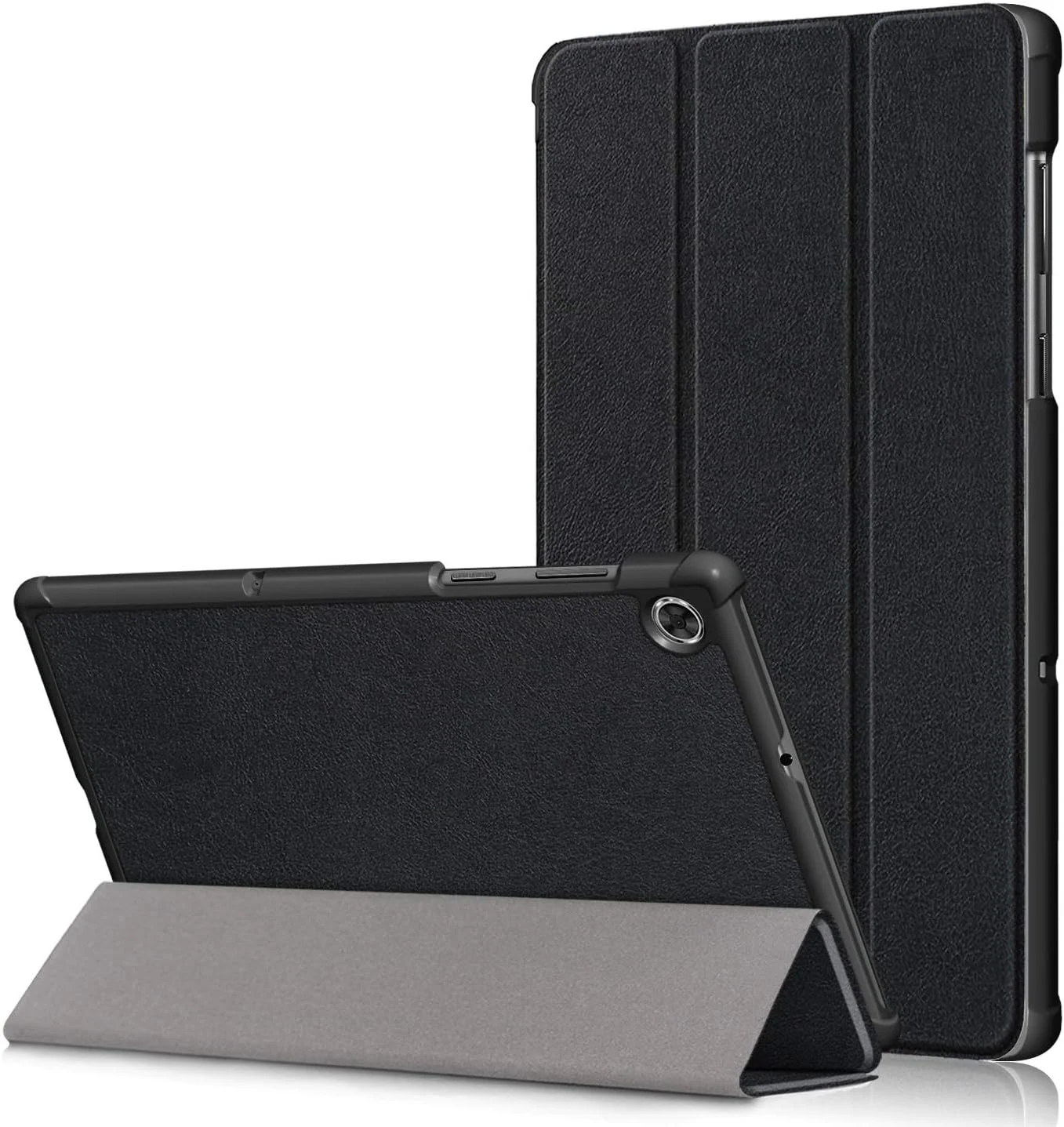 کیف تبلت Gylint برای Lenovo Tab M10 HD (نسل 2)، کیف تاشو چرمی PU هوشمند و فوق العاده نازک برای Lenovo Tab M10 HD Gen 2 TB-X306F / TB-X306X (نه برای M10 HD) مشکی