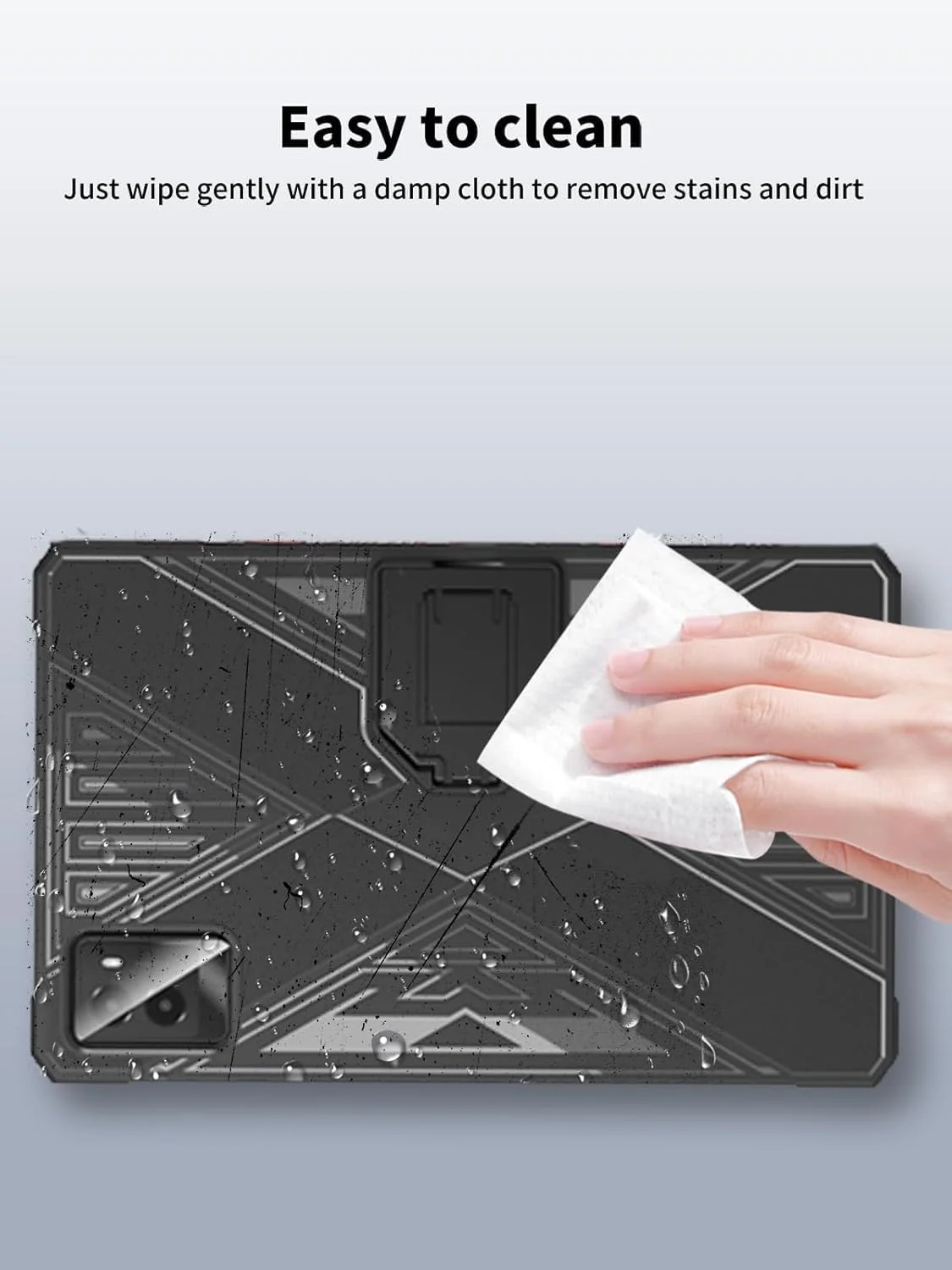 کاور تبلت گیمینگ Gruattreay سازگار با Lenovo Legion Y700 (نسل سوم) 2025 8.8 اینچ، پوسته نرم TPU ضد ضربه با استند، ضد خش و ضد اثر انگشت (مشکی) کاور تبلت گیمینگ Gruattreay سازگار با Lenovo Legion Y700 (نسل سوم) 2025 8.8 اینچ، پوسته نرم TPU ضد ضربه با استند، ضد خش و ضد اثر انگشت (مشکی)