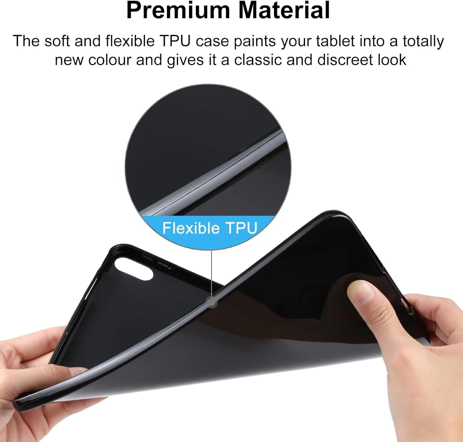 ZZjingli For Lenovo Tab 6 10.3 5G 2021 / A101LV TPU Tablet Case(Black) (Color : Black) ZZjingli For Lenovo Tab 6 10.3 5G 2021 / A101LV TPU Tablet Case(Black) (Color : Black)