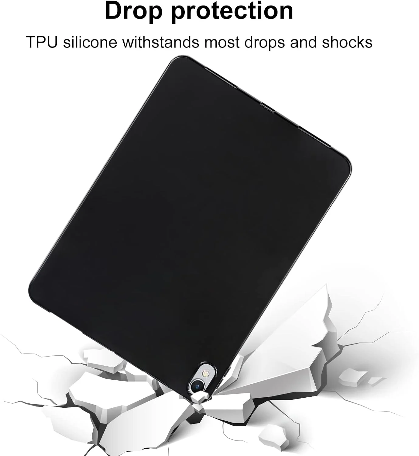 ZZjingli For Lenovo Tab 6 10.3 5G 2021 / A101LV TPU Tablet Case(Black) (Color : Black) ZZjingli For Lenovo Tab 6 10.3 5G 2021 / A101LV TPU Tablet Case(Black) (Color : Black)