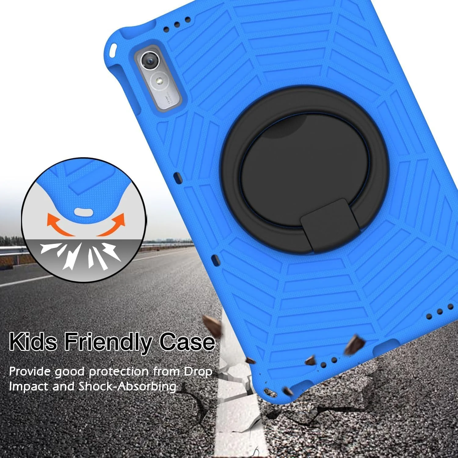 GOZOPO Case for Lenovo Tab P11 (2nd Gen) 11.5 Inch TB-350FU/TB-350XC, 360° Rotating Stand Handle Shoulder Strap Rugged Case for Lenovo Tab P11 2nd Gen Tablet 11.5 Inch (Blue) GOZOPO Case for Lenovo Tab P11 (2nd Gen) 11.5 Inch TB-350FU/TB-350XC, 360° Rotating Stand Handle Shoulder Strap Rugged Case for Lenovo Tab P11 2nd Gen Tablet 11.5 Inch (Blue)